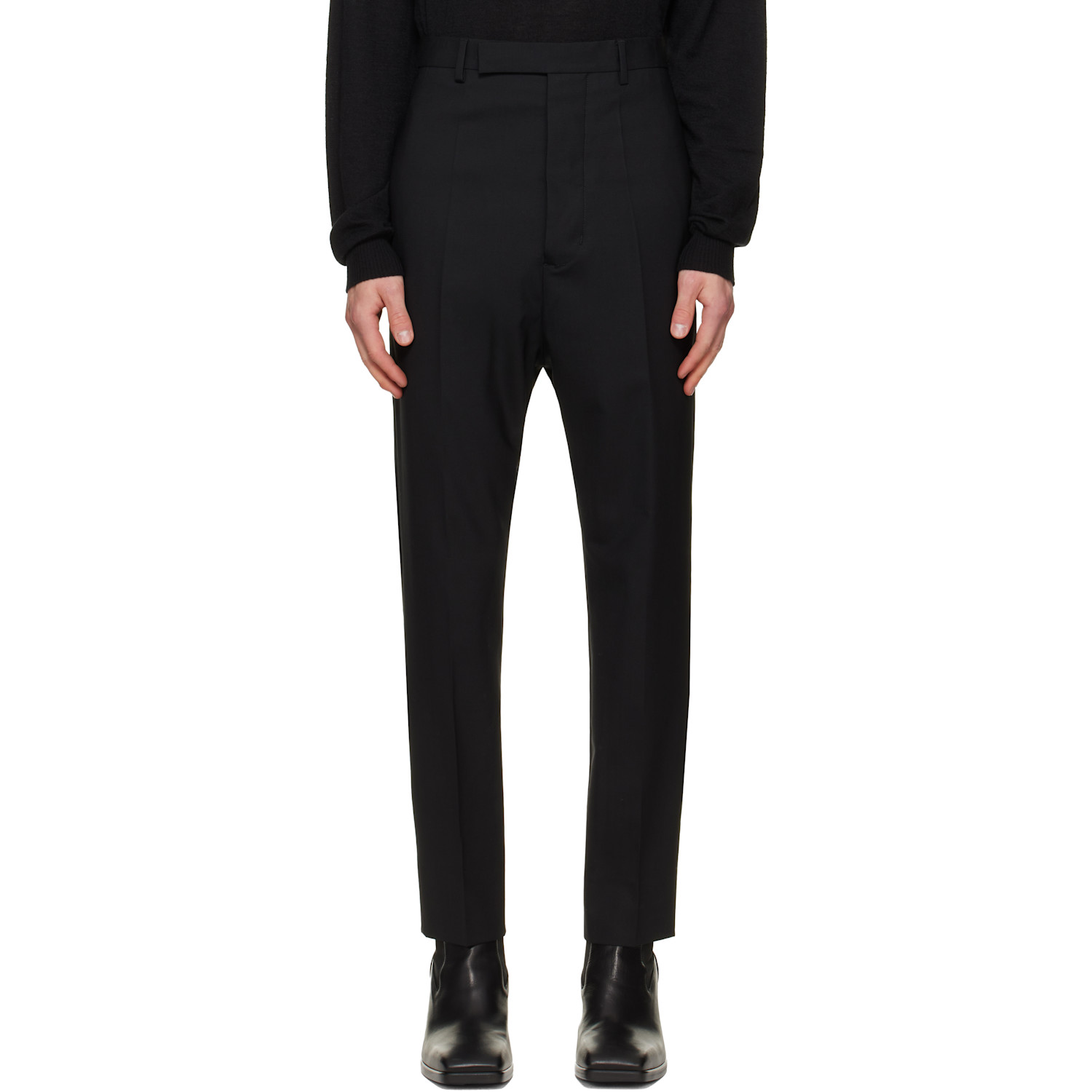 Rick Owens Black Tower Astaires Trousers