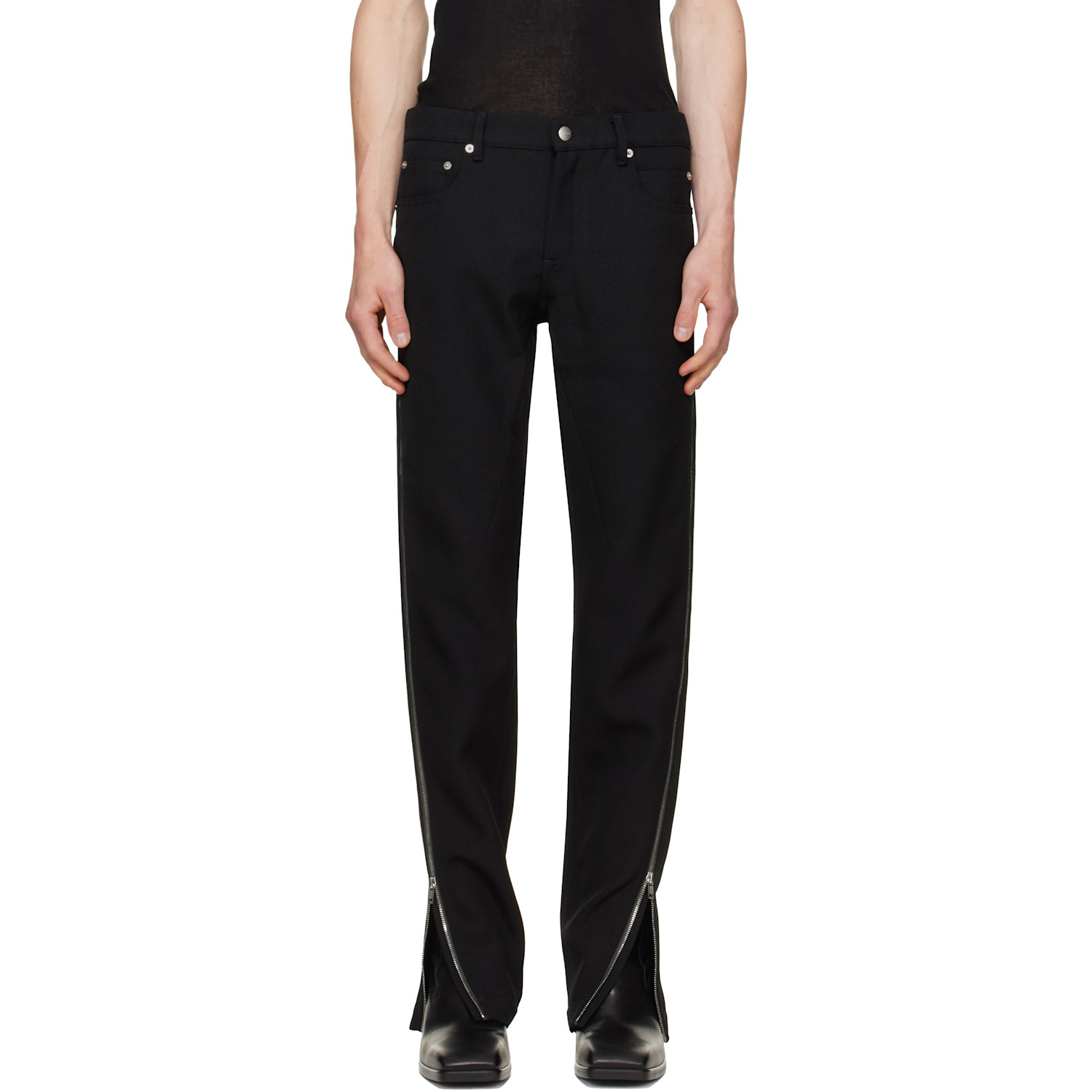 Rick Owens Black Tower Vega Jeans