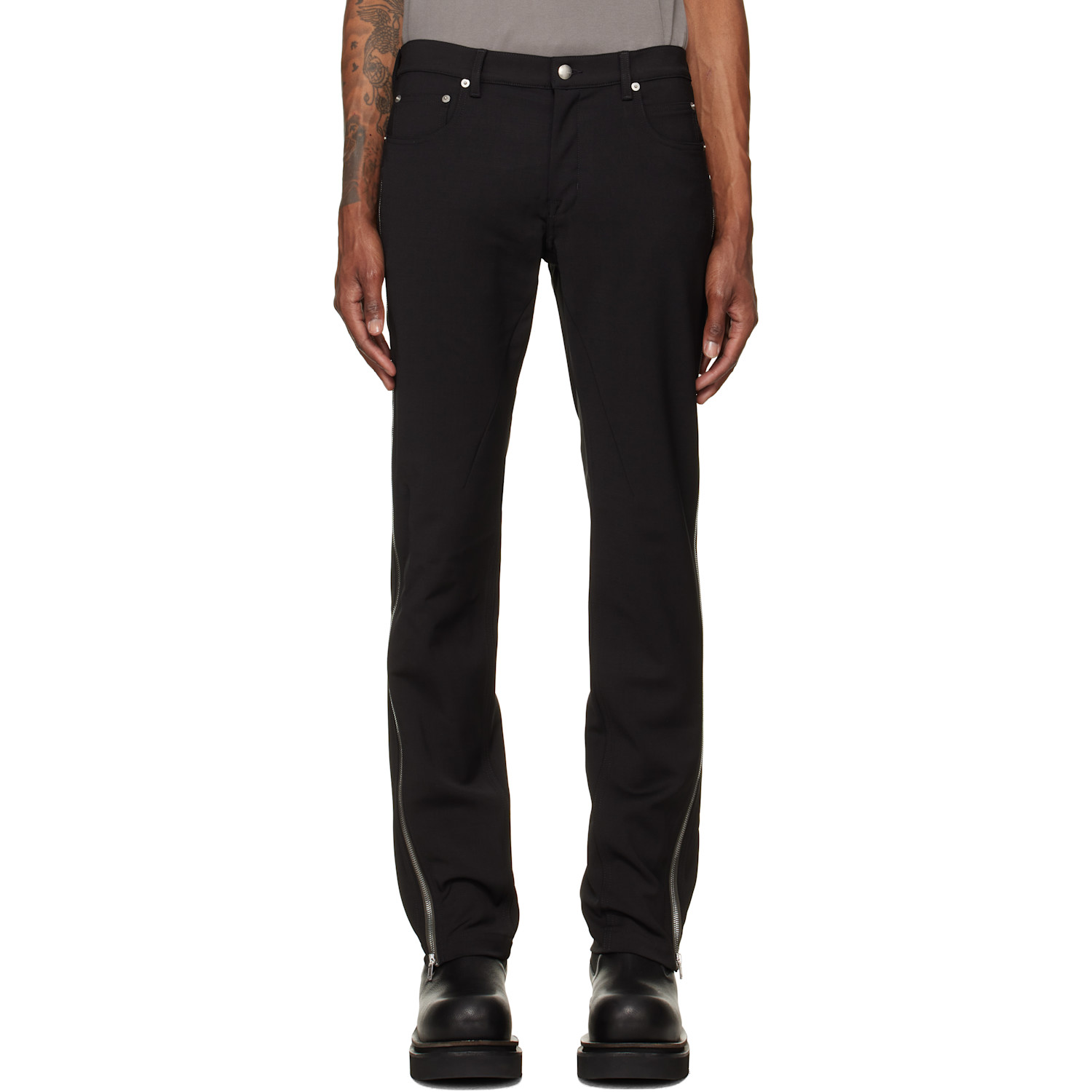 Rick Owens Black Tower Vega Trousers