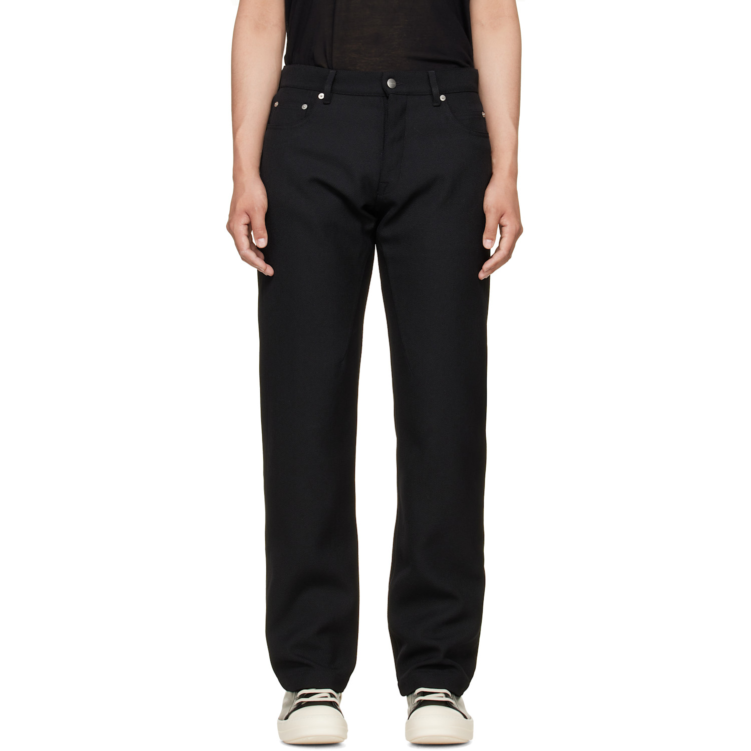 Rick Owens Black Tower Kurdt Trousers