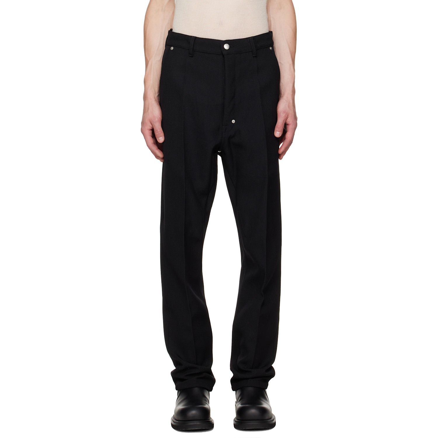 Rick Owens Black Tower Joris Trousers