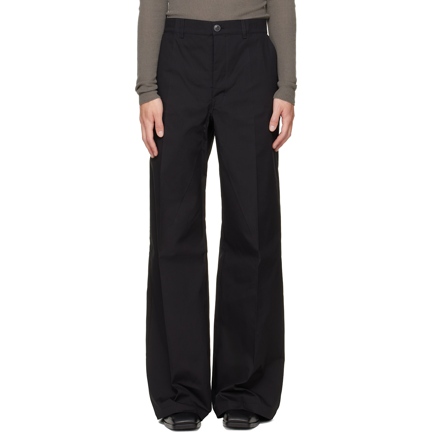 Rick Owens Black Tower Work Trousers