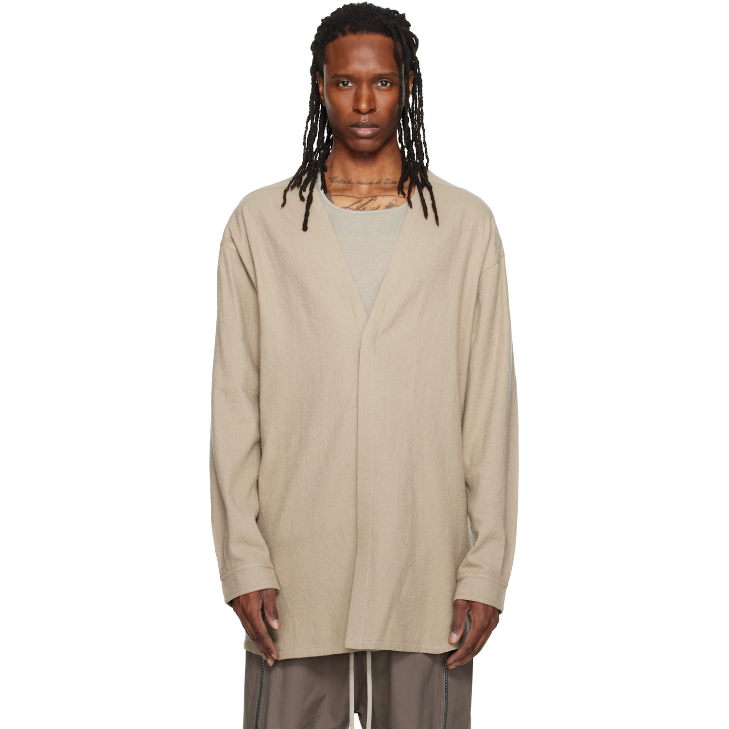 Rick Owens Off-White Tower Concordian Shirt