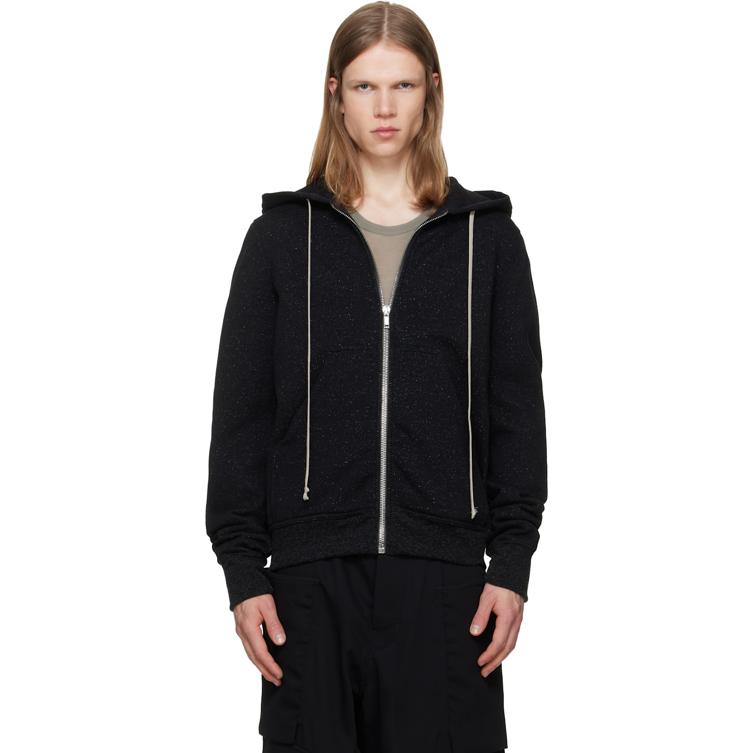 Rick Owens Black Tower Jason Hoodie