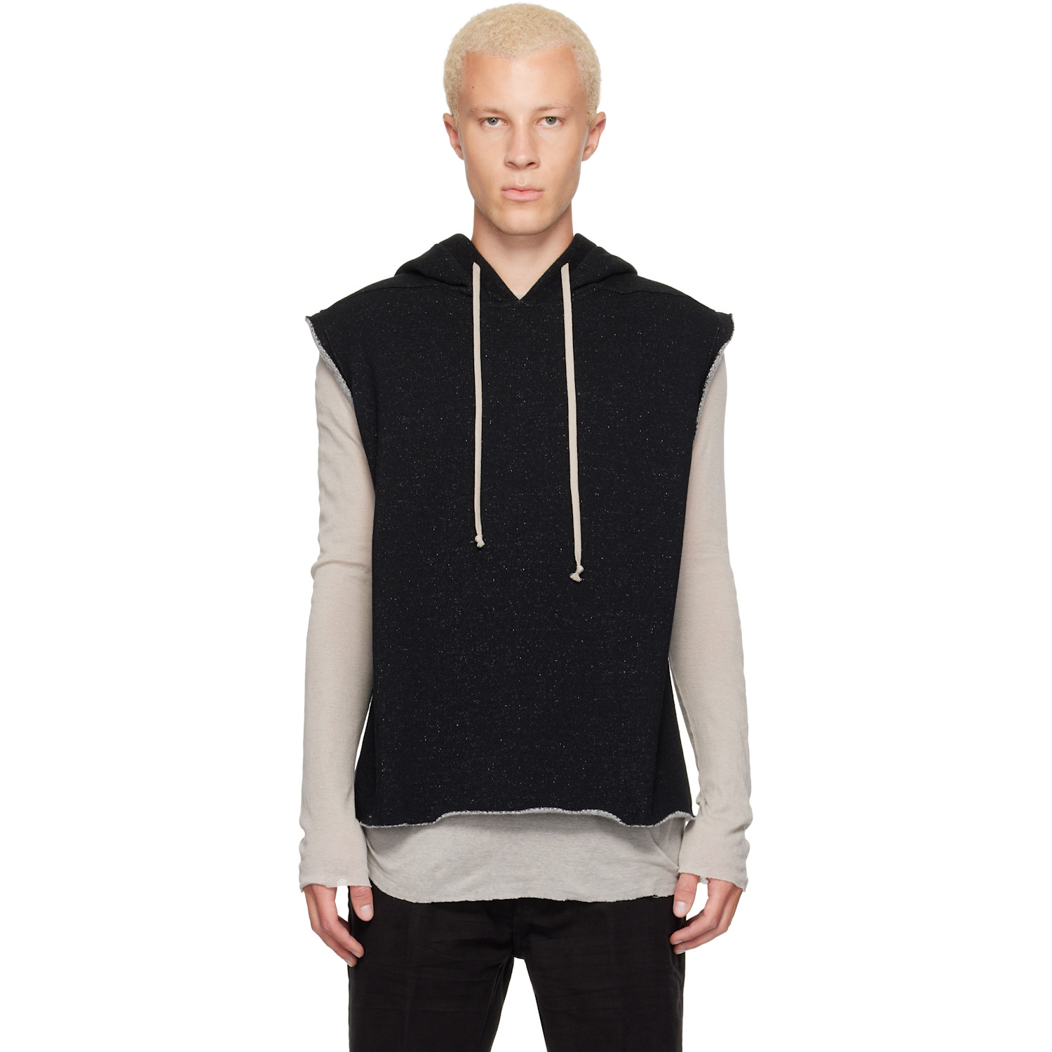 Rick Owens Black Tower RL Hoodie
