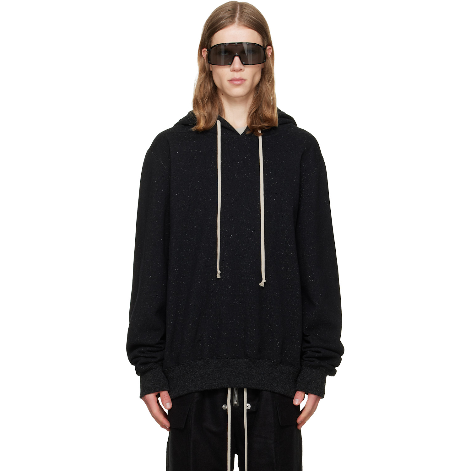 Rick Owens Black Tower Hoodie