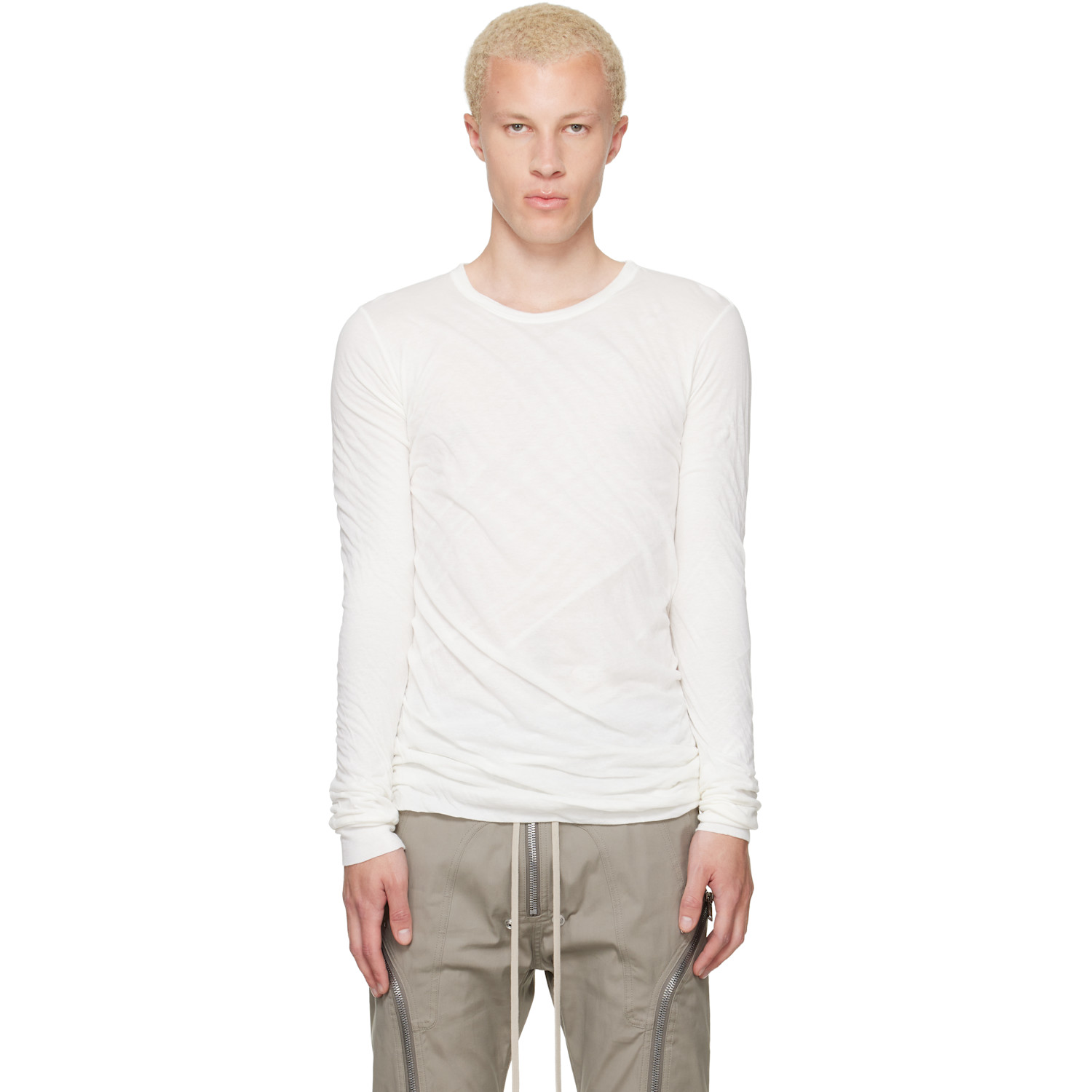 Rick Owens Off-White Tower Double LS T-shirt