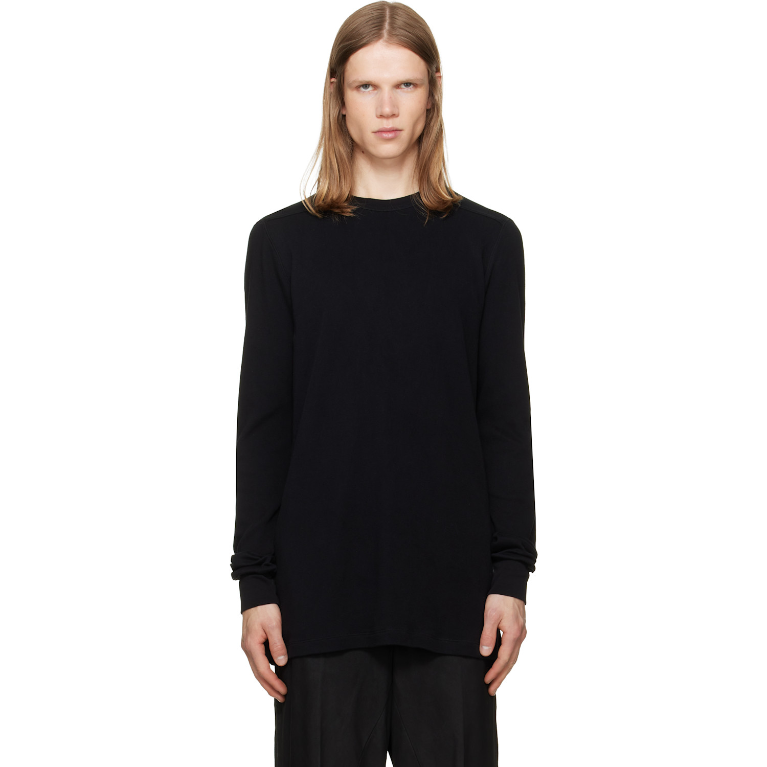 Rick Owens Black Tower Level LS T-shirt