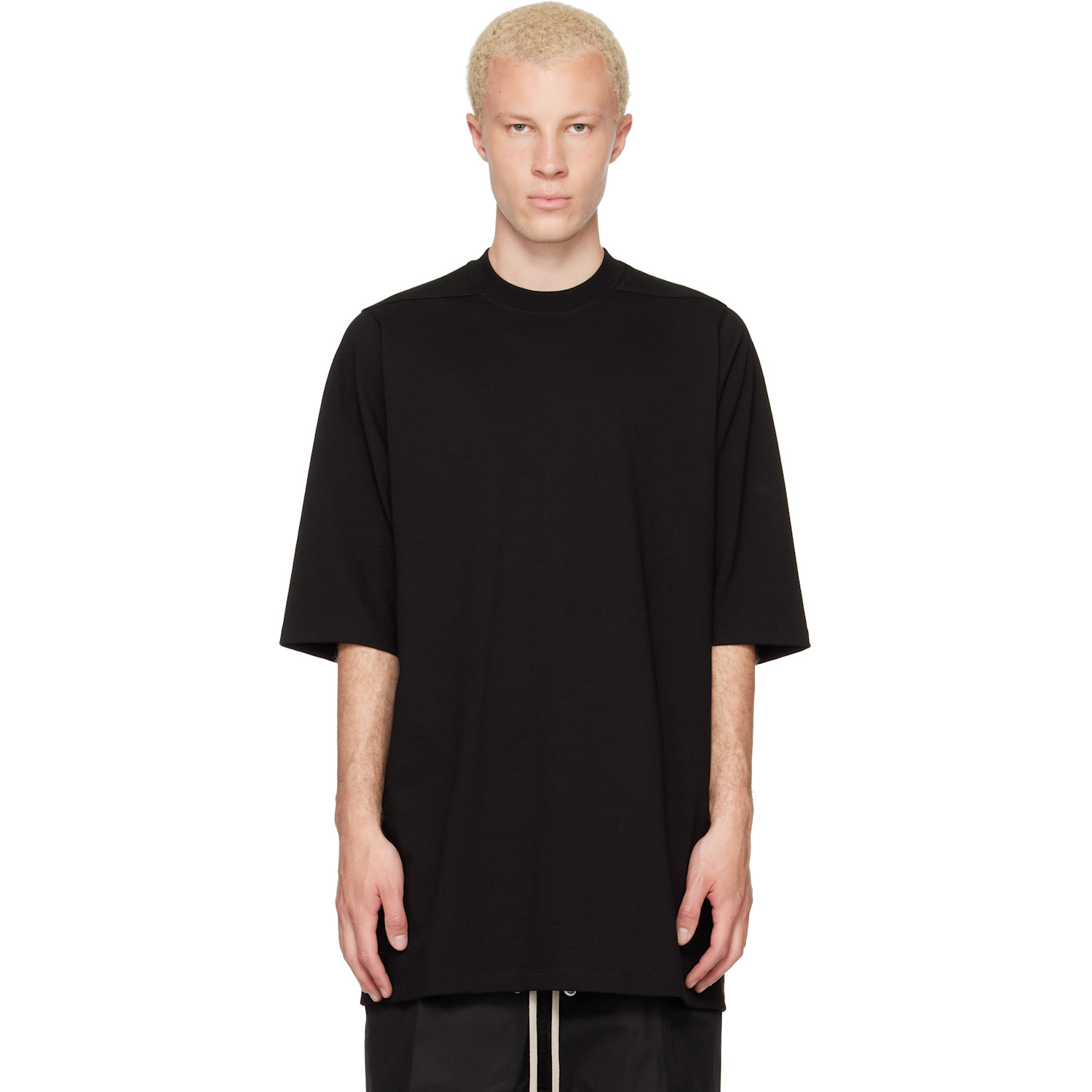Rick Owens Black Tower Jumbo S/S T-shirt