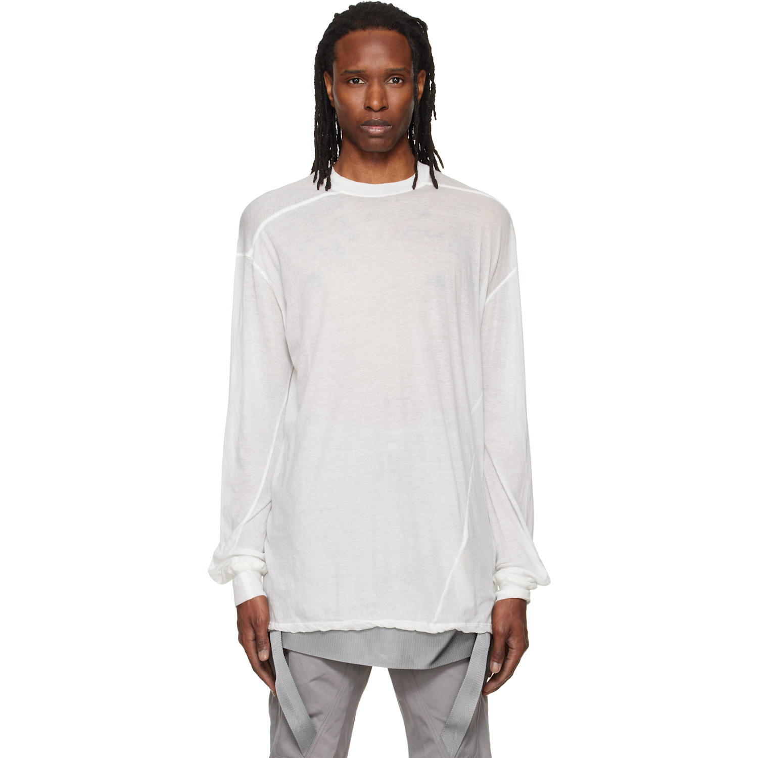 Rick Owens Off-White Tower Rick S Jumbo L/S T-shirt