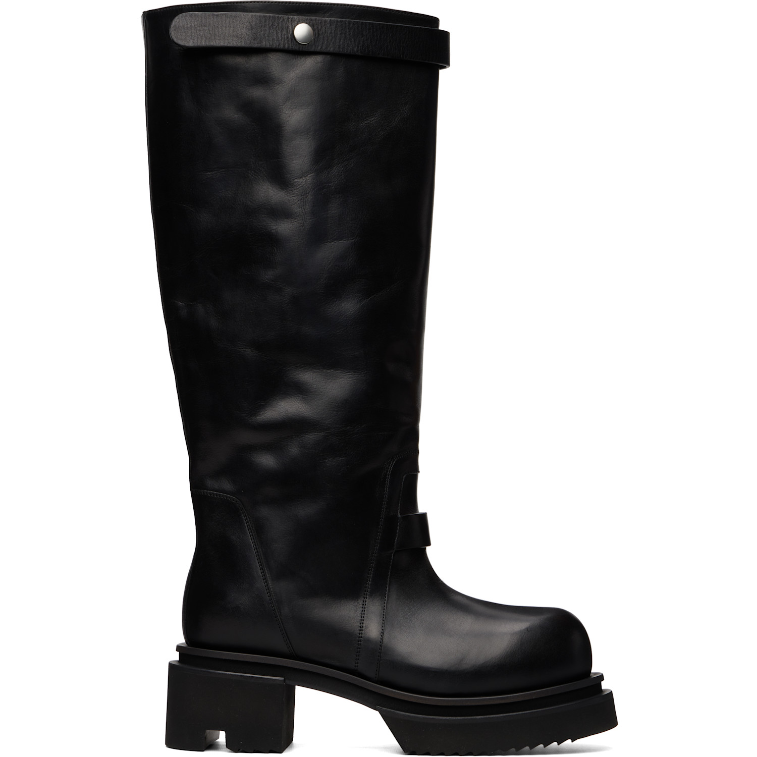 Rick Owens Black Tower Naska Bogun Boots