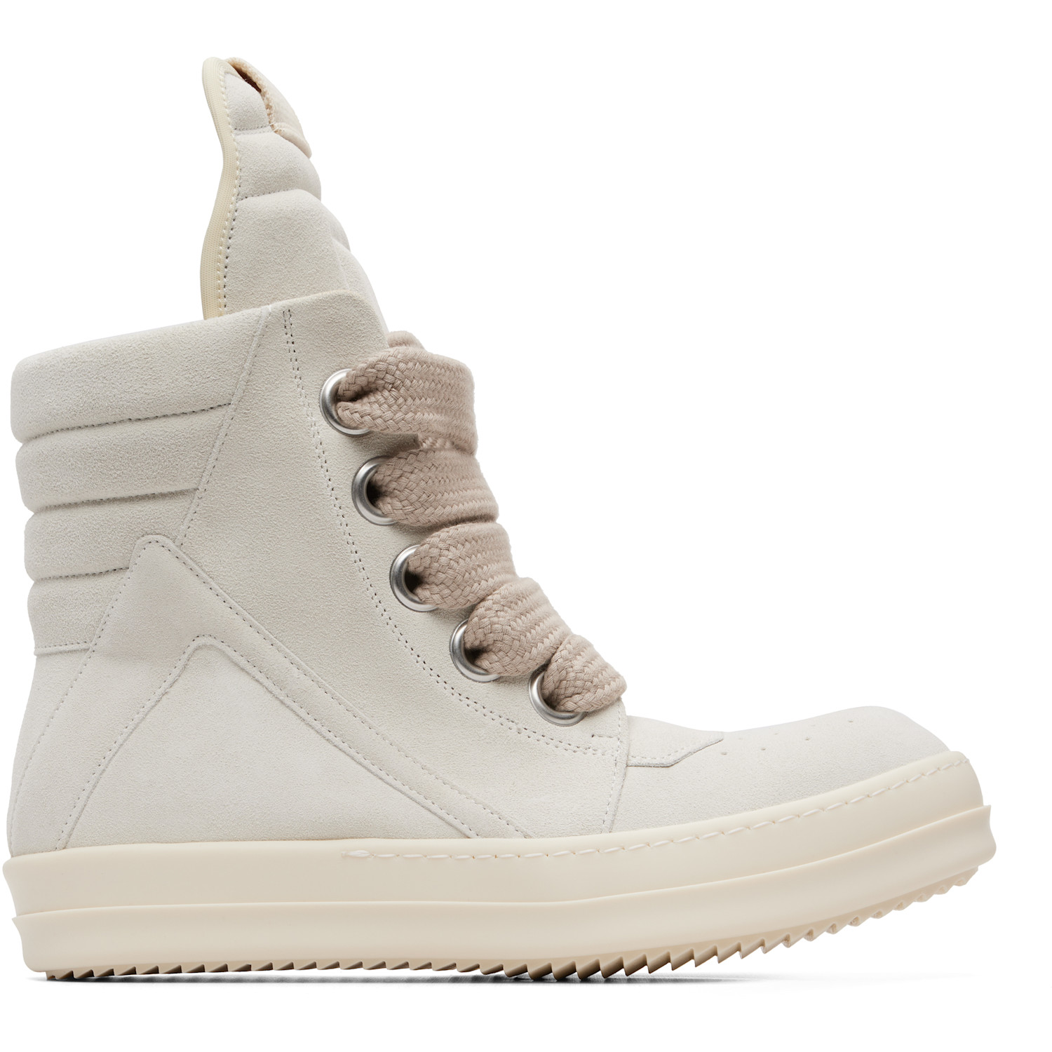 Rick Owens Off-White Tower Jumbolace Geobasket Sneakers