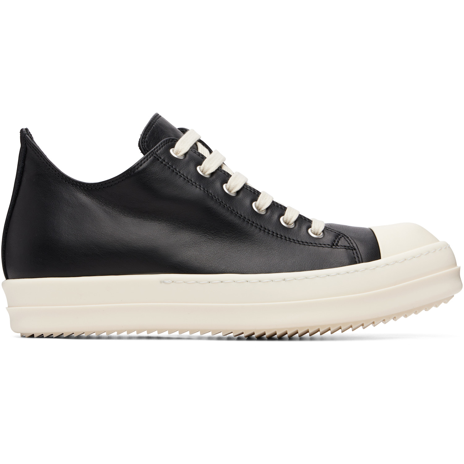 Rick Owens Black Tower Low Sneaks Sneakers