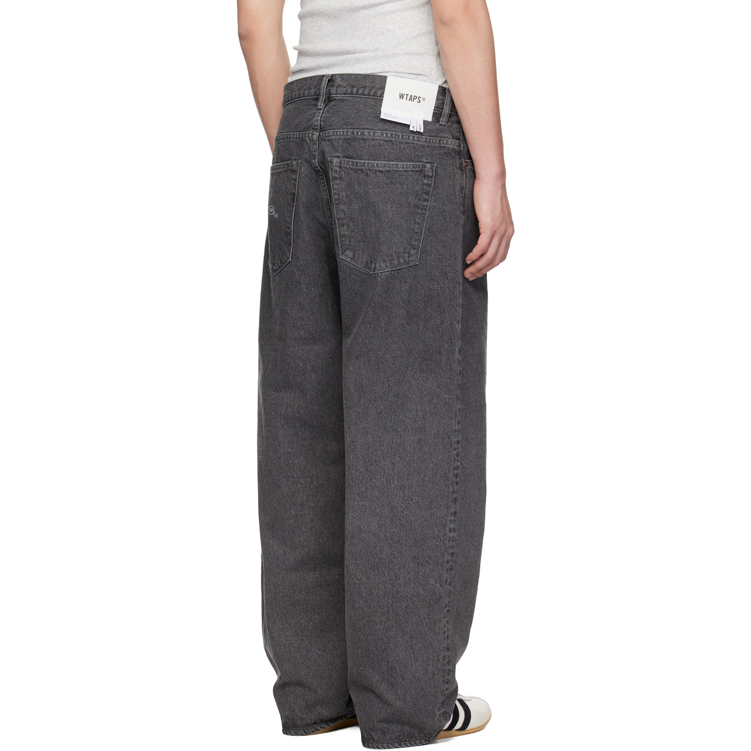 Wtaps Gray 'blues' Straight Jeans 