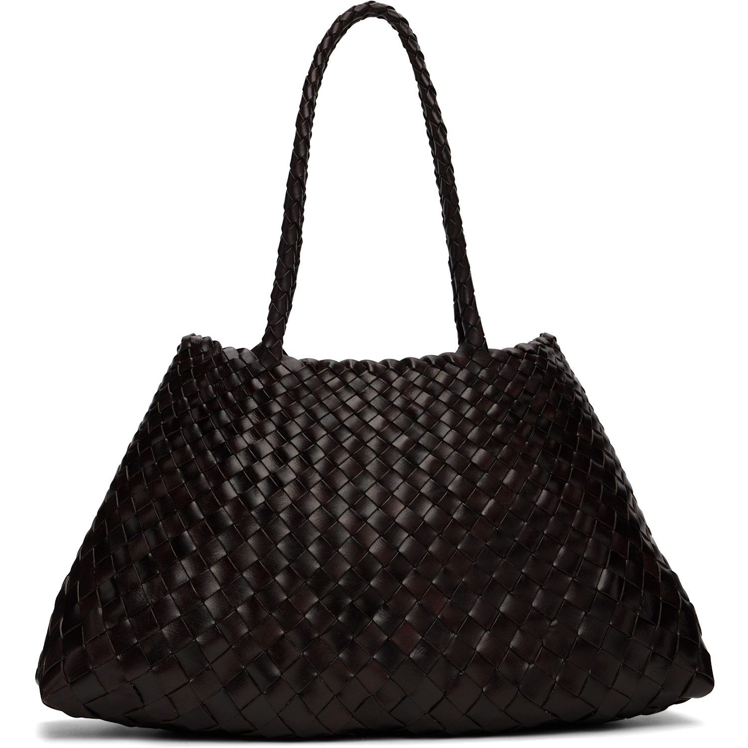Dragon Diffusion Brown Santa Croce Big Tote