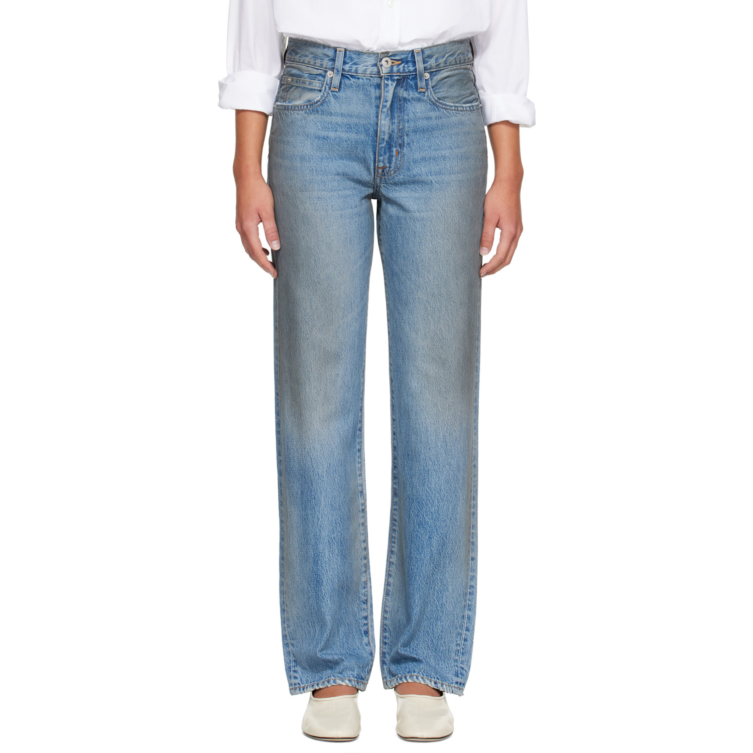 SLVRLAKE Blue Kendra Jeans