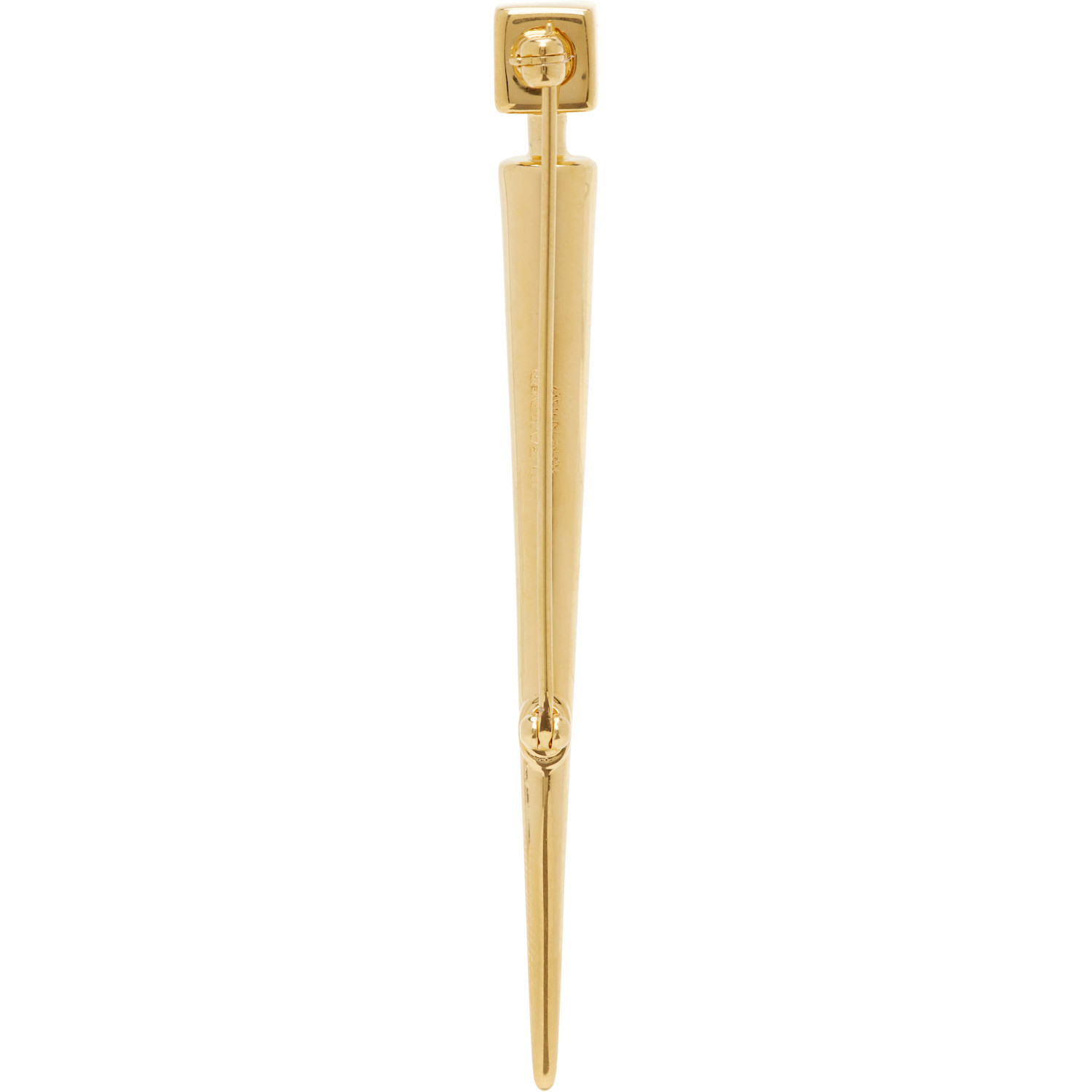  Jil Sander Garnet Brooch 