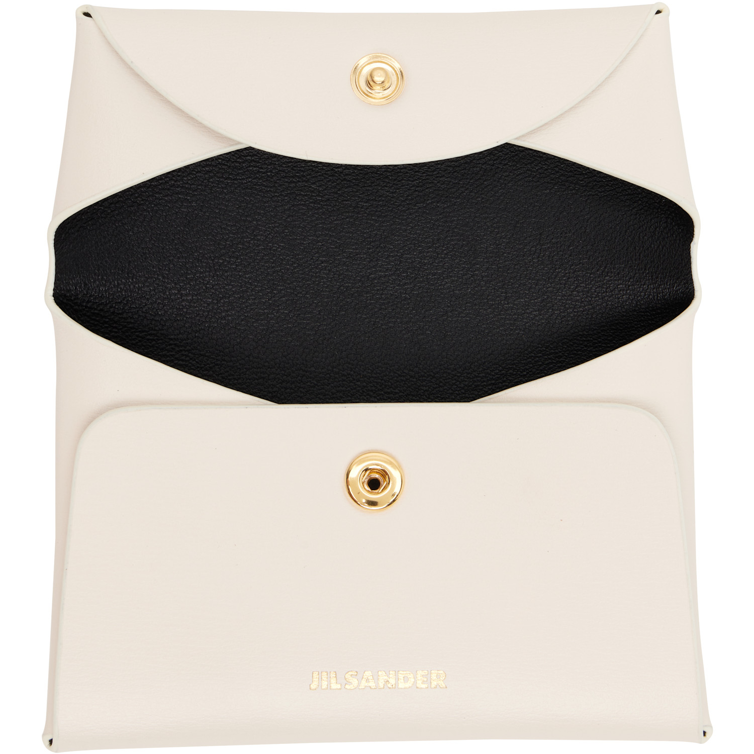  Jil Sander Off-white Folded Coin Pouch 