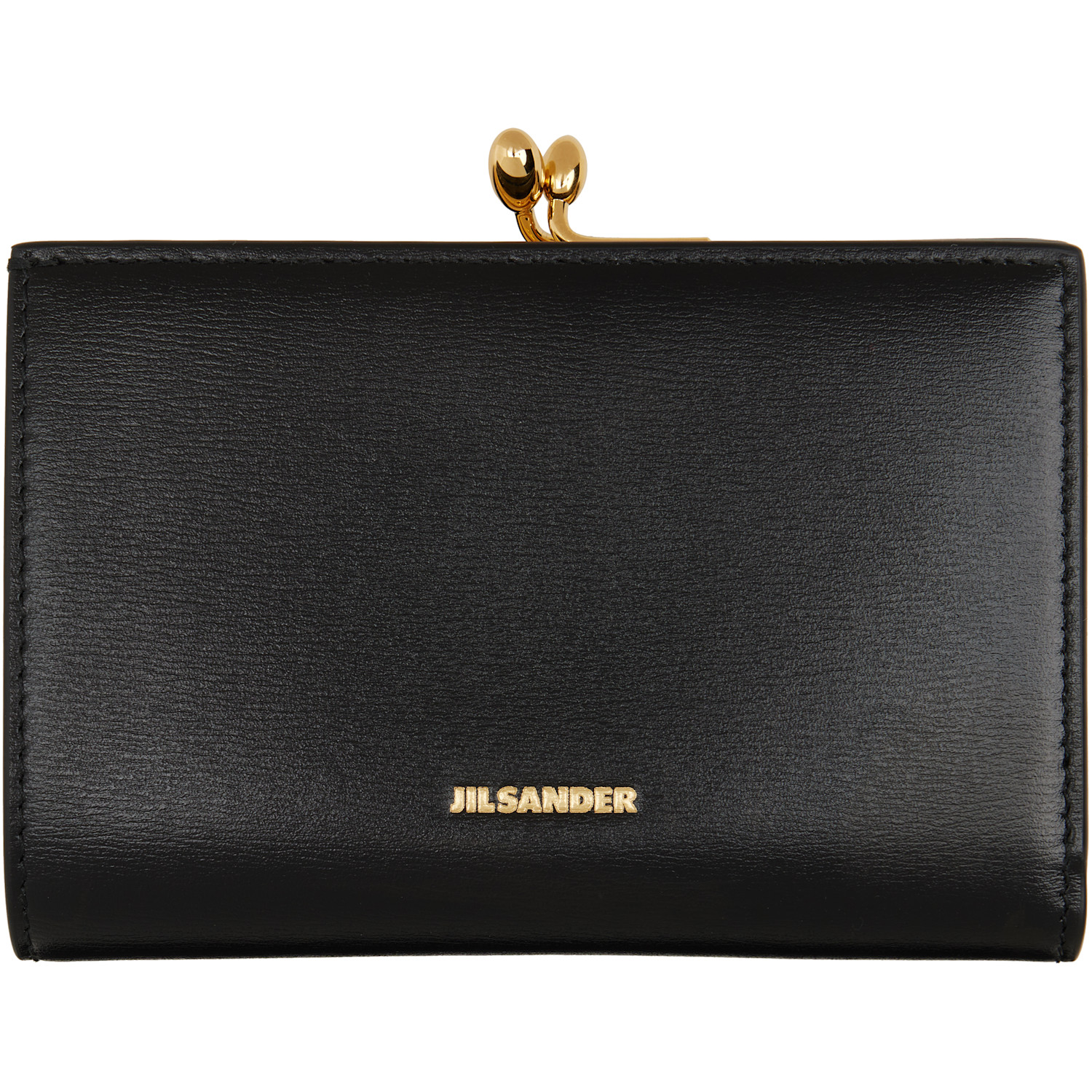 Jil Sander Black Goji Purse Small Wallet