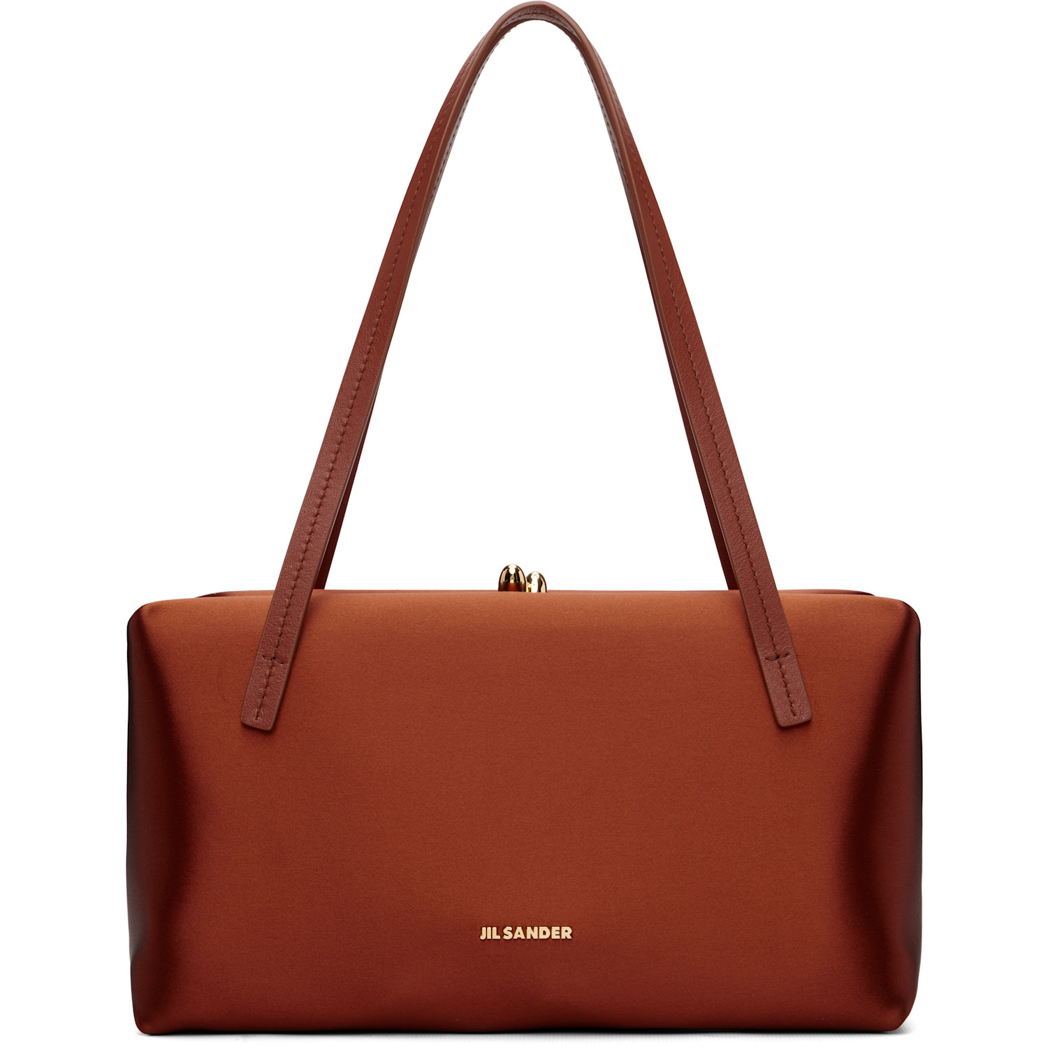 Jil Sander Orange Goji Pillow Small Bag