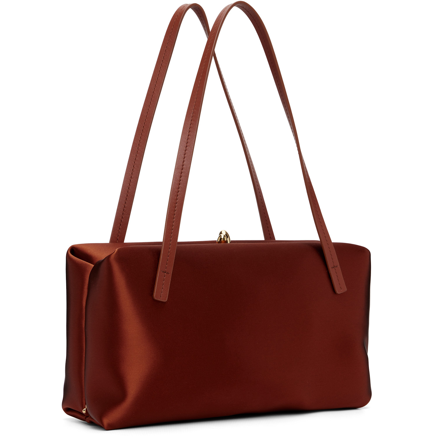  Jil Sander Orange Goji Pillow Small Bag 
