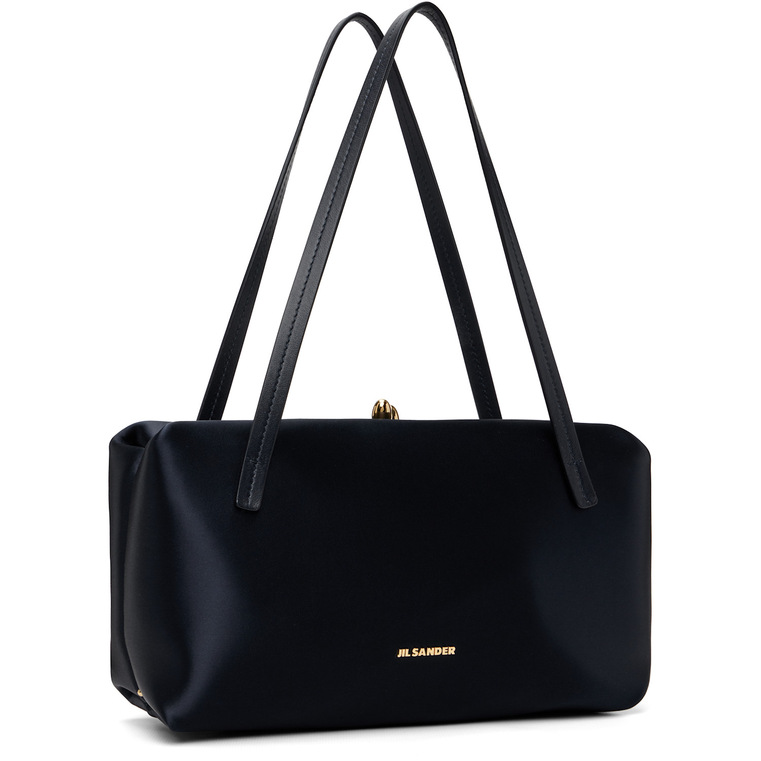  Jil Sander Navy Goji Pillow Small Bag 