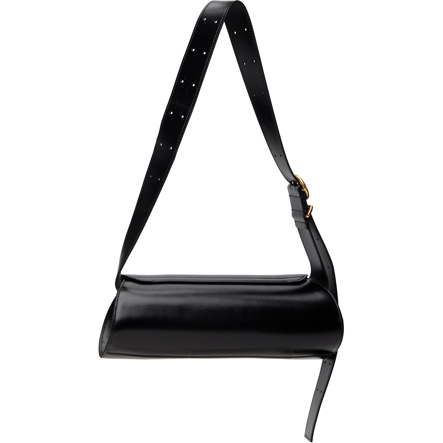  Jil Sander Black Cannolo Small Bag 