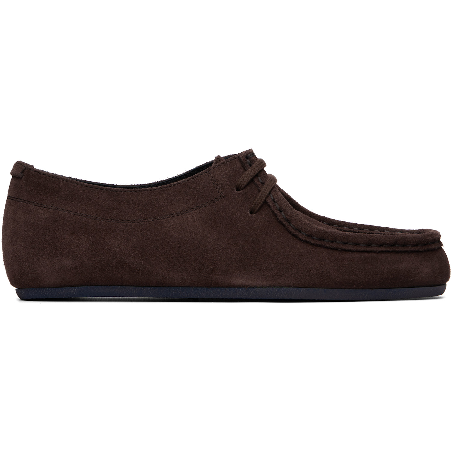 Jil Sander Brown Hood Lace-Up Derbys