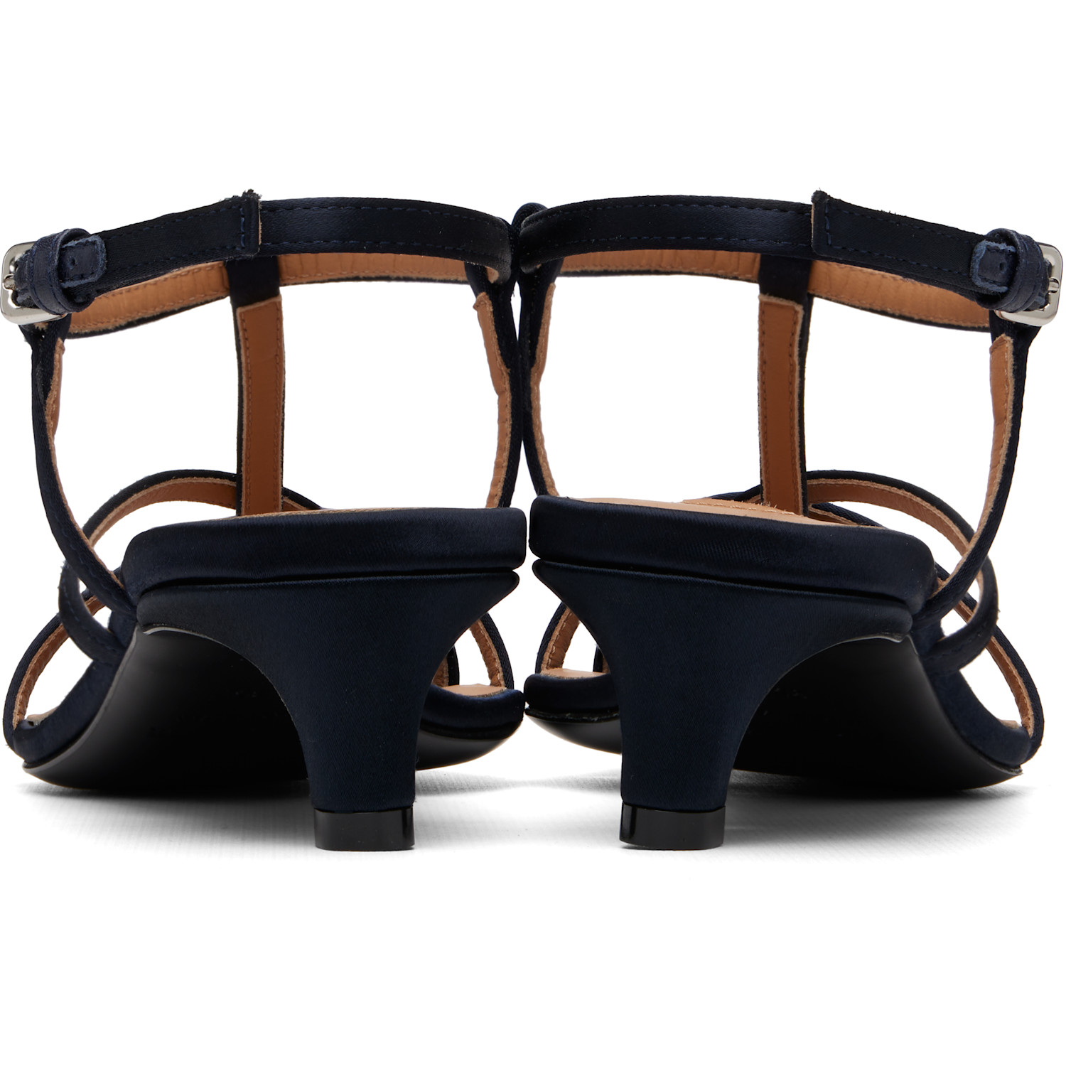  Jil Sander Navy Cage Low-heel Sandals 