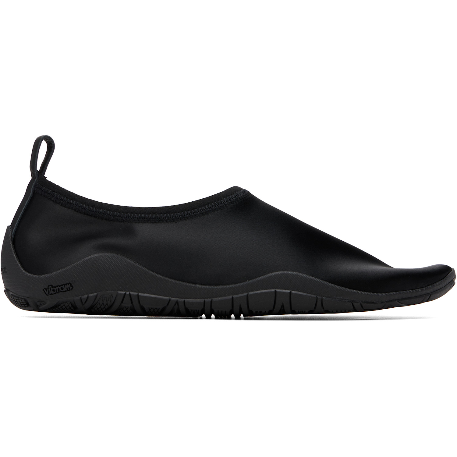 Jil Sander Black Elbe Slip On Loafers