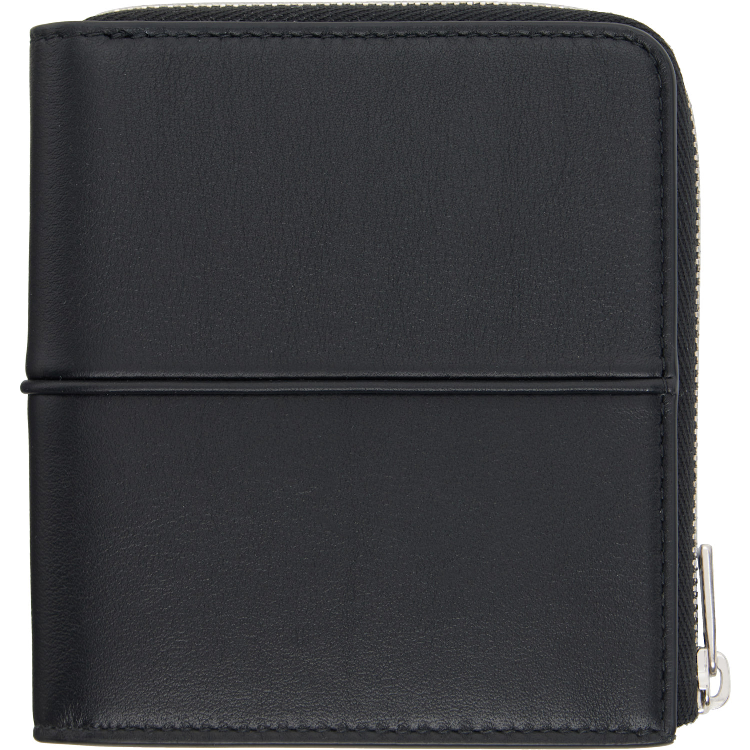  Jil Sander Black Linea Card Holder 