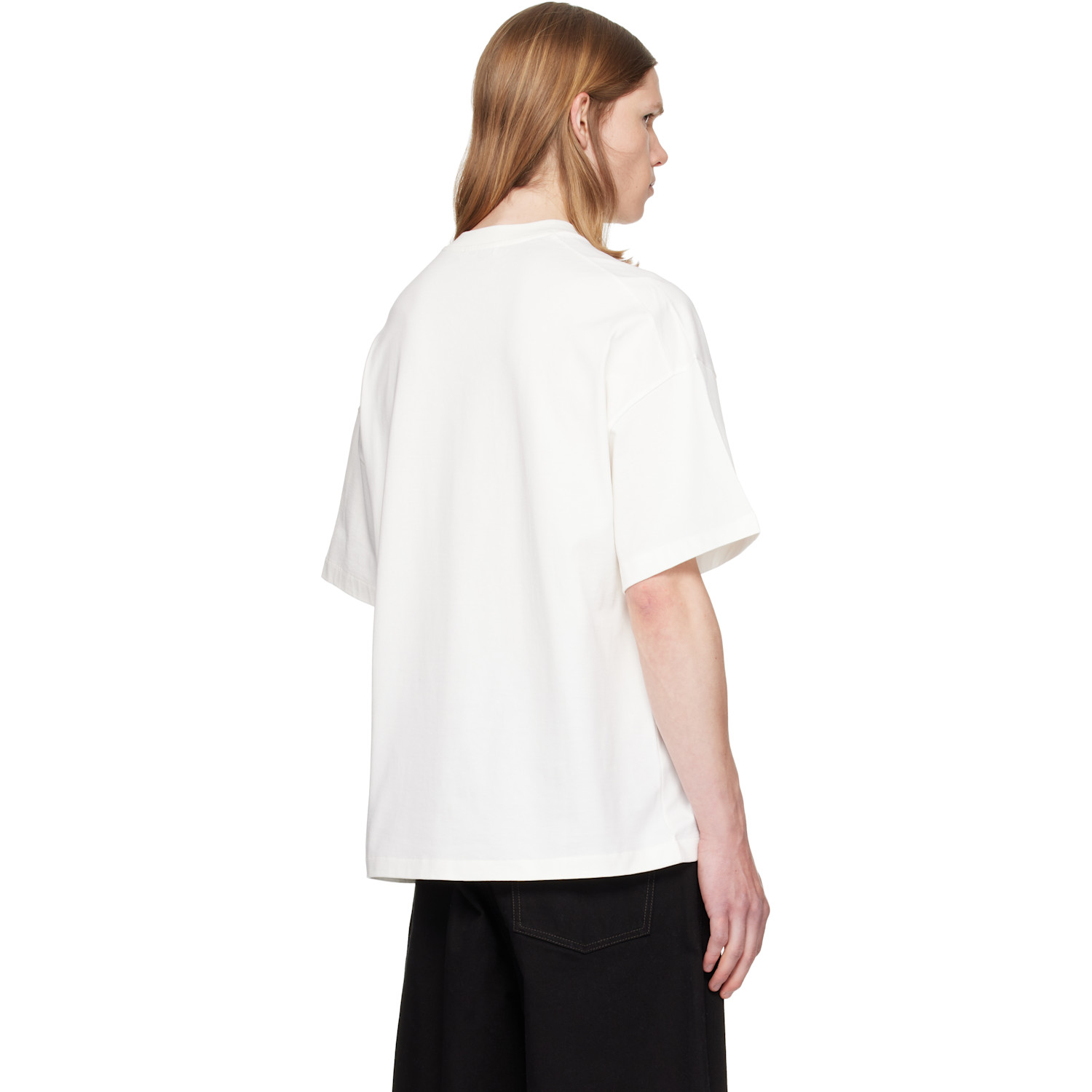  Jil Sander White Crew-neck T-shirt 
