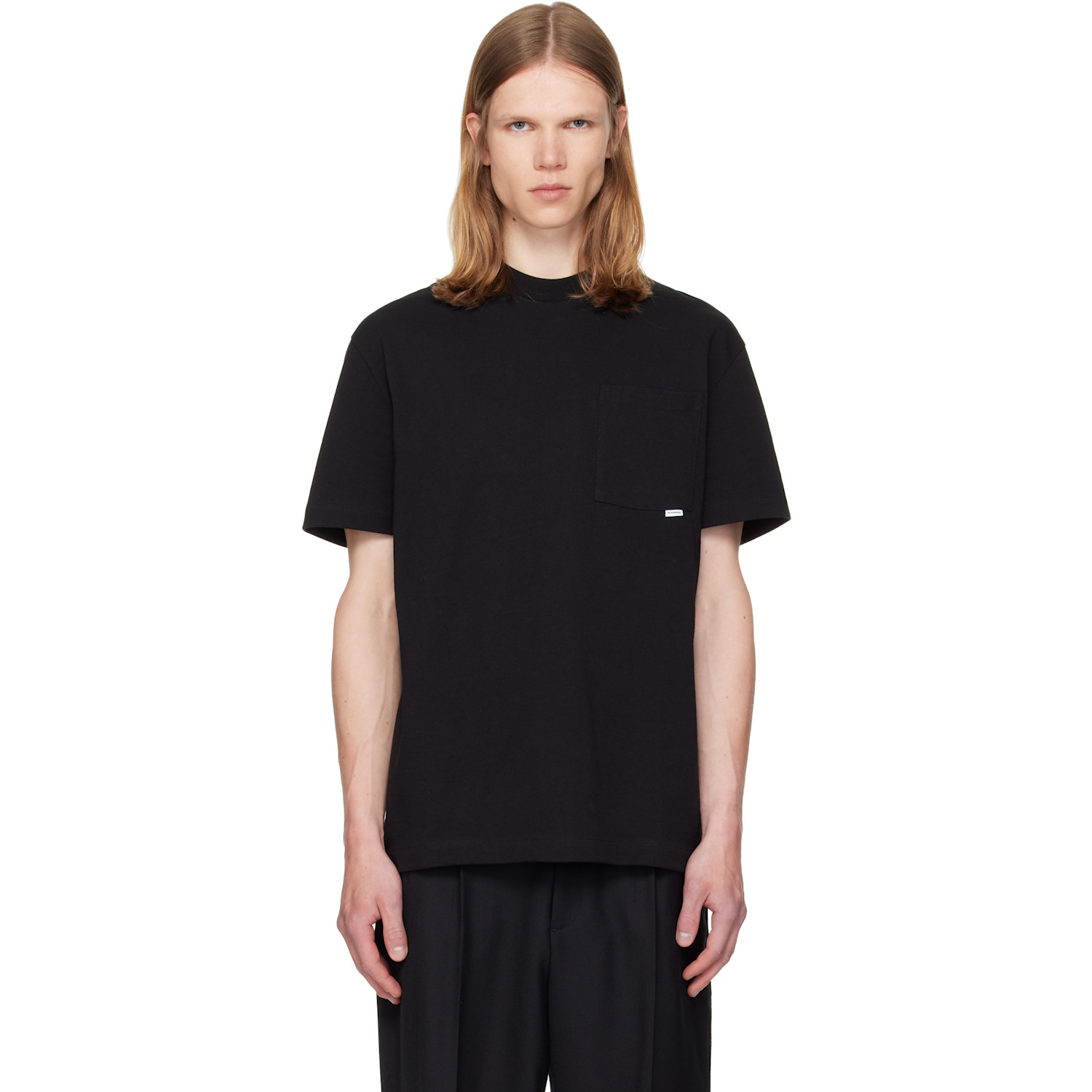 Jil Sander Black Pocket T-shirt