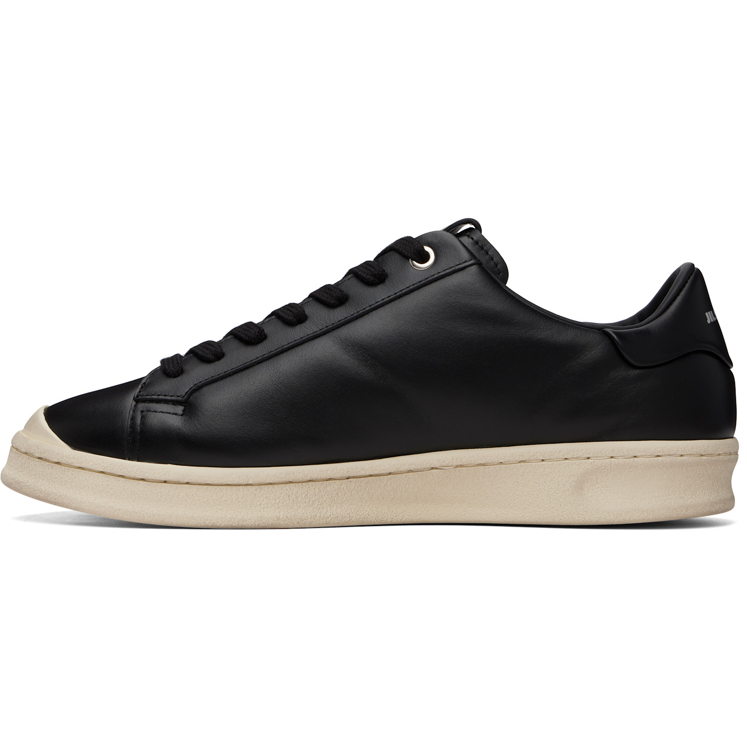  Jil Sander Black Leather Sneakers 