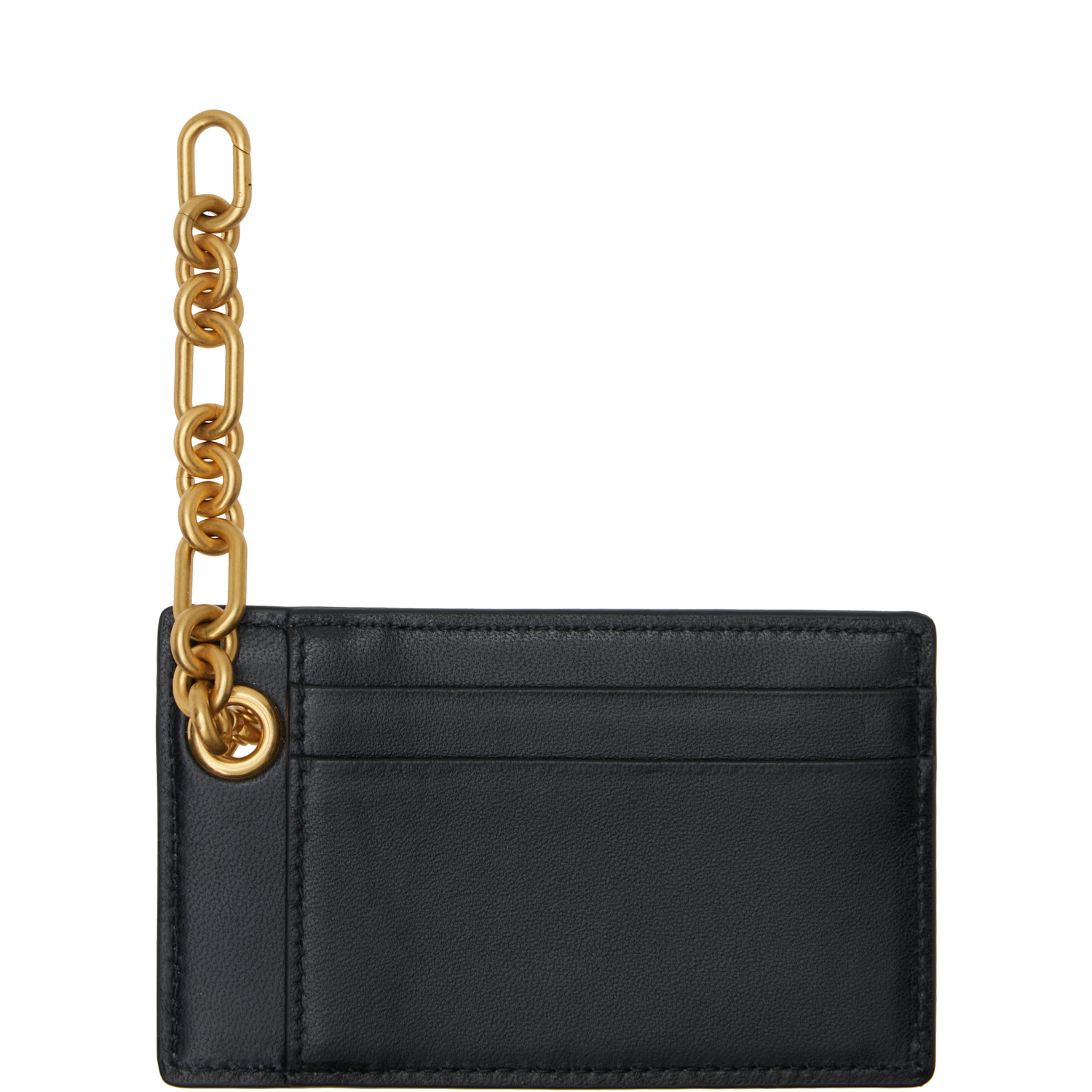  Balmain Black Pulse Chain Card Holder 