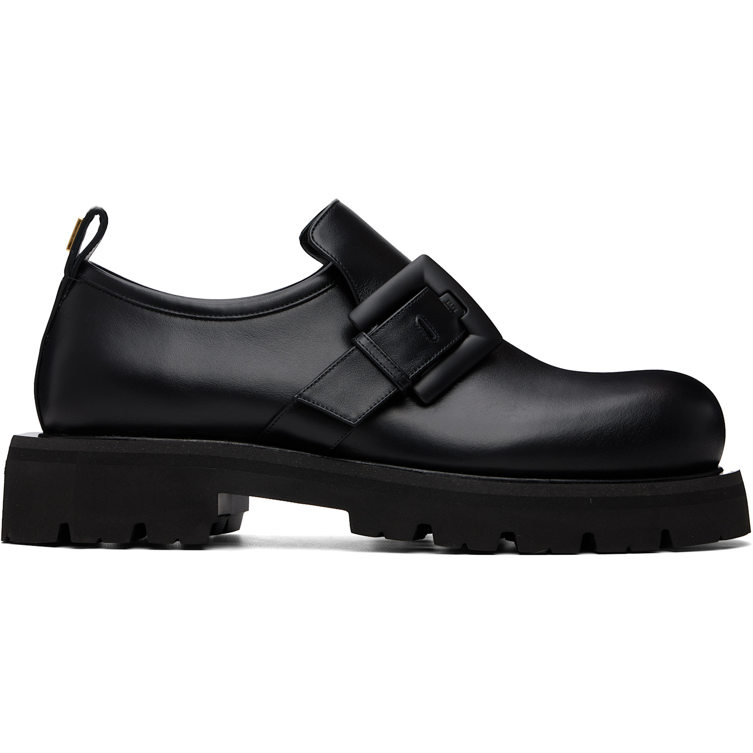 BALMAIN Black Anthem Loafers