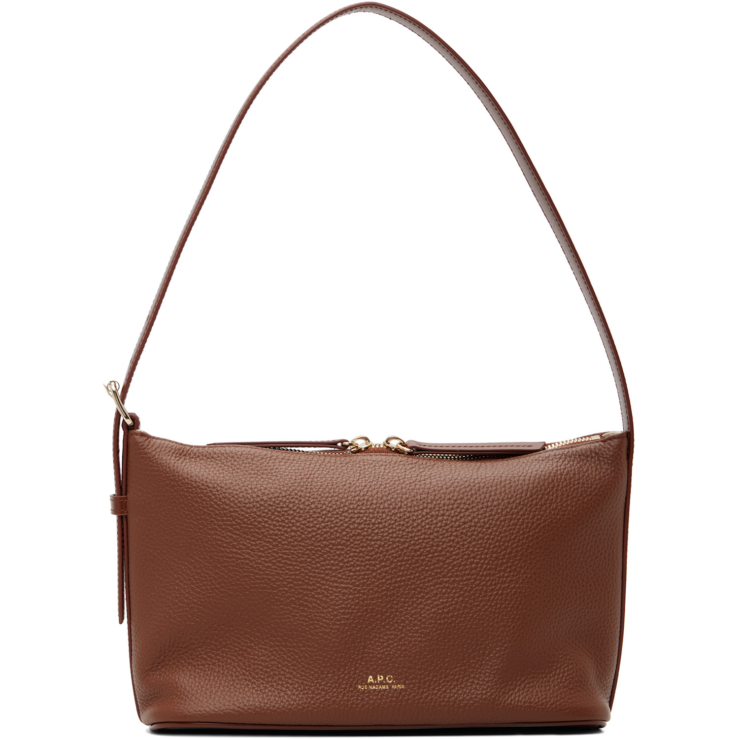 A.P.C. Brown Vera Shoulder Bag