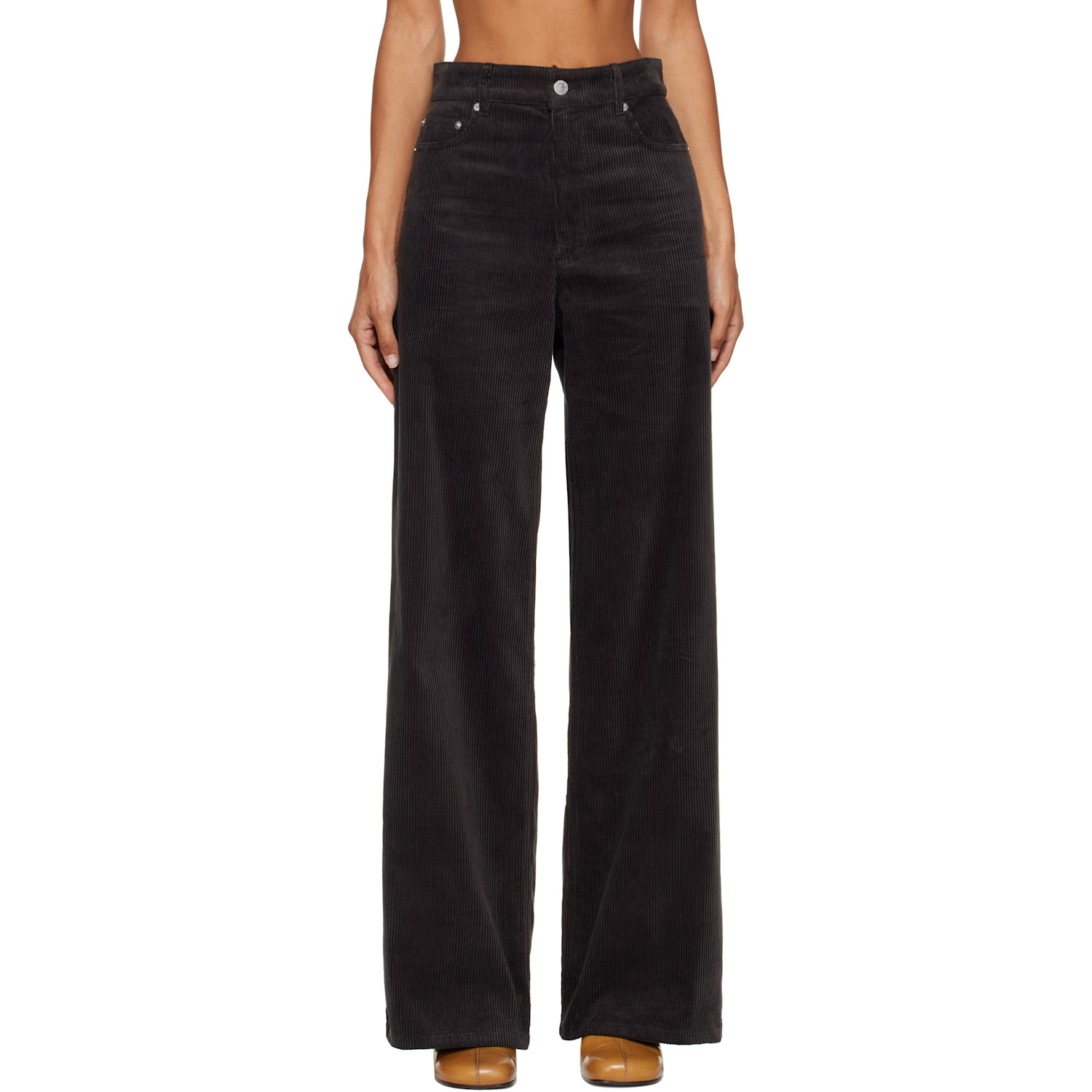 A.P.C. Black Clyde Trousers