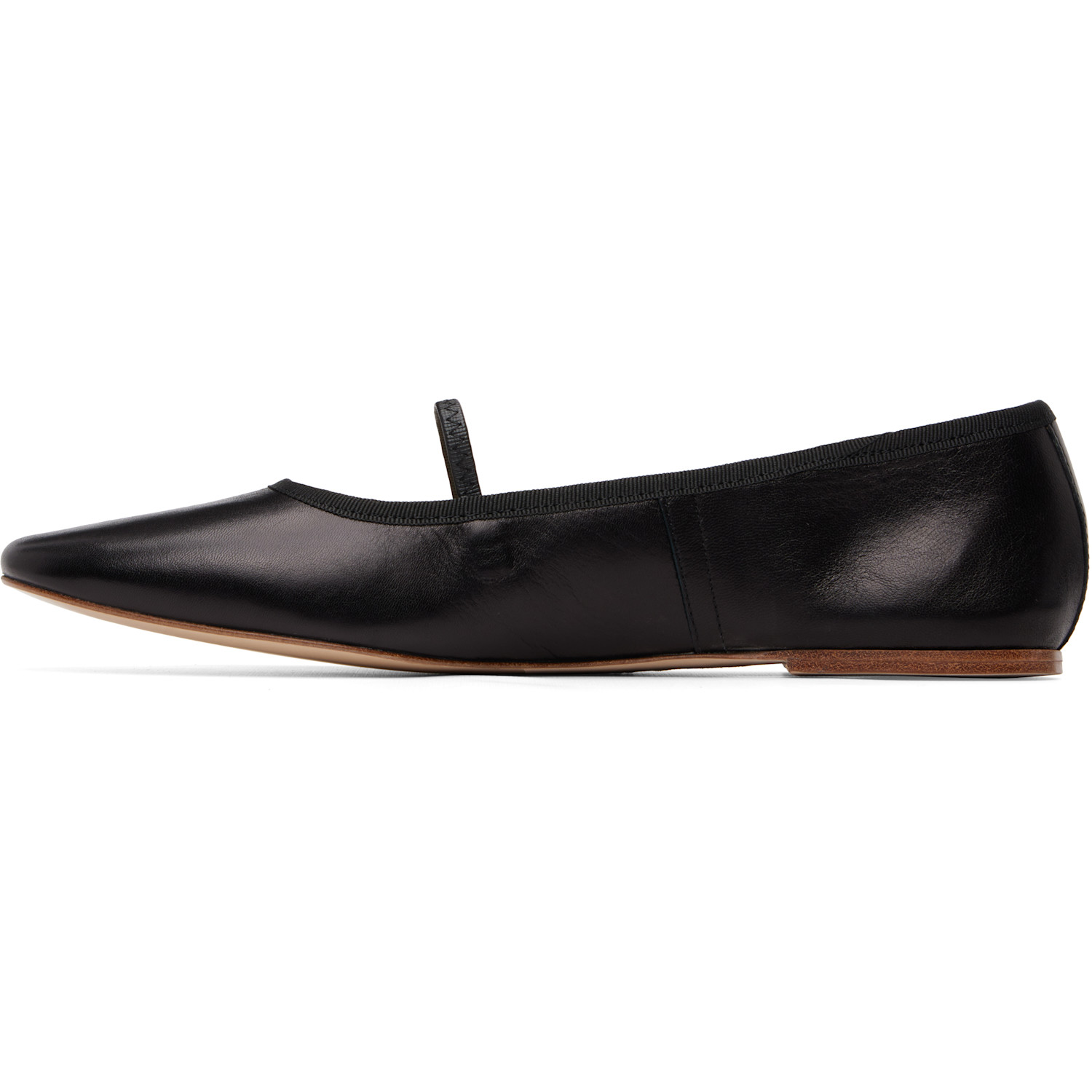  A.p.c. Black Swan Ballerina Flats 