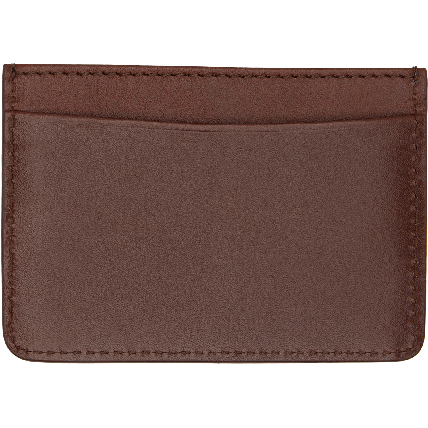  A.p.c. Brown André Card Holder 