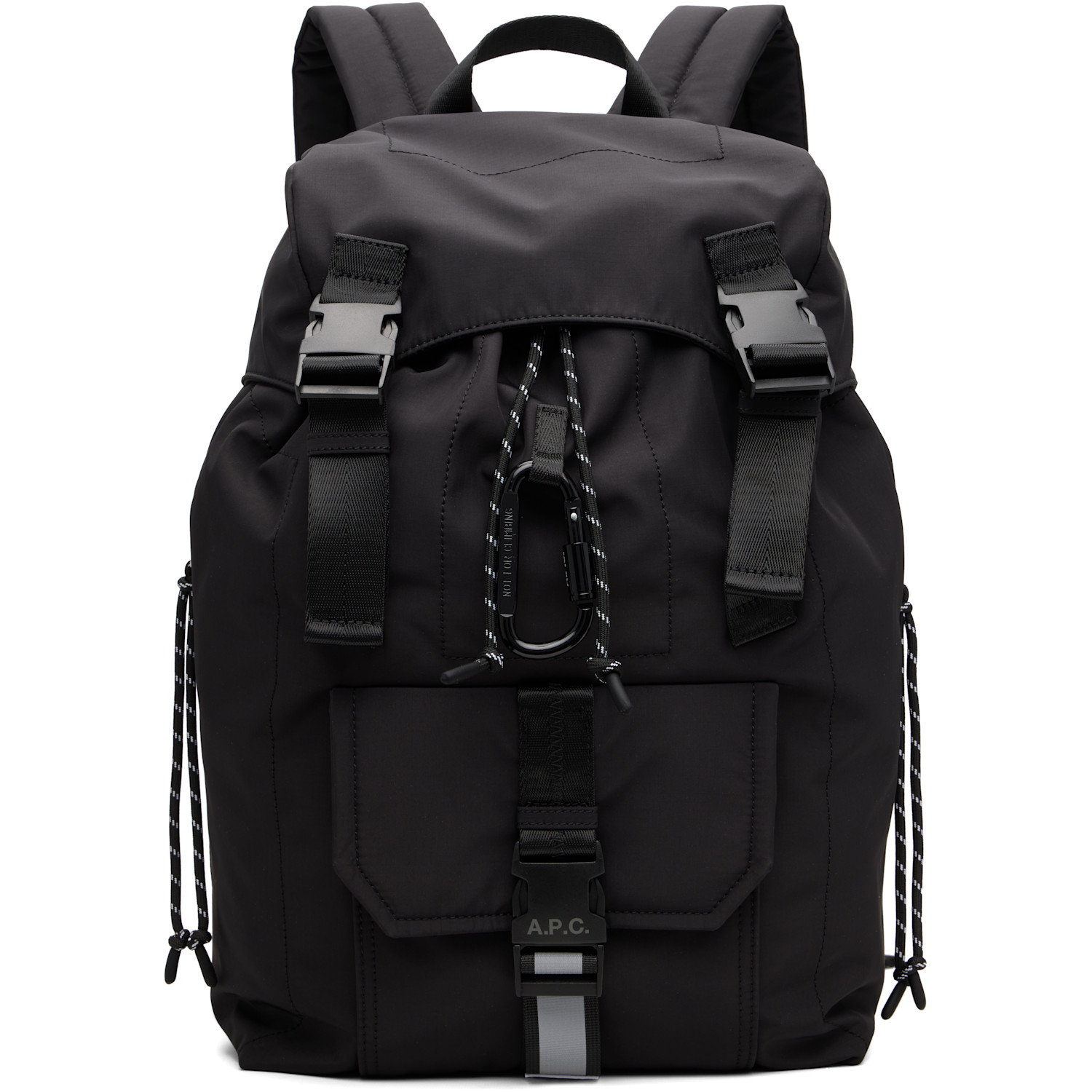 A.P.C. Black Treck Backpack