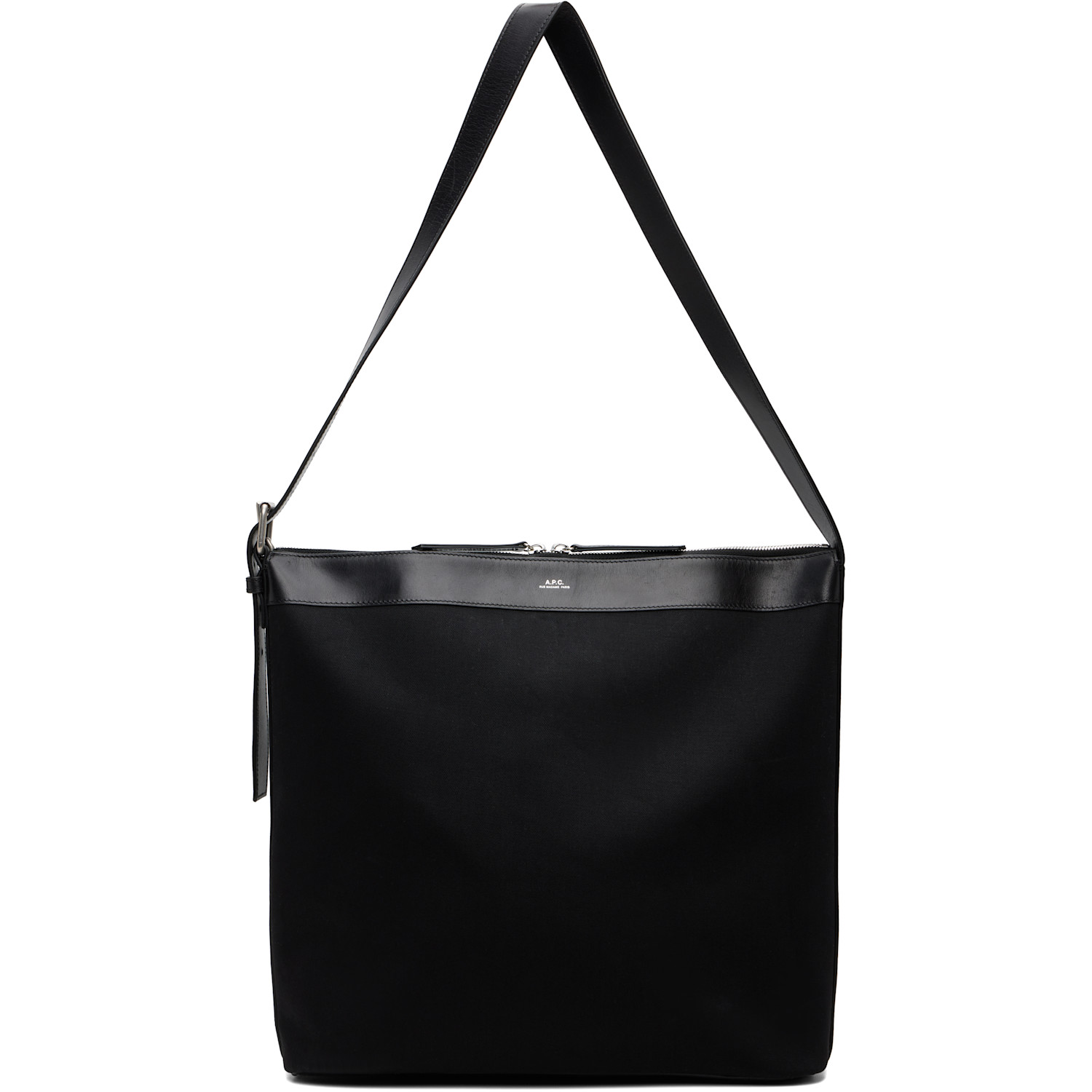 A.P.C. Black Vera Maxi Biker Bag