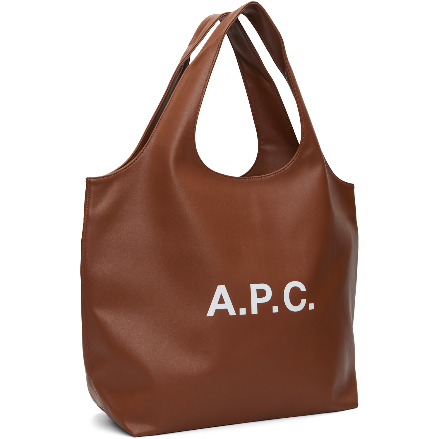  A.p.c. Brown Ninon Tote 