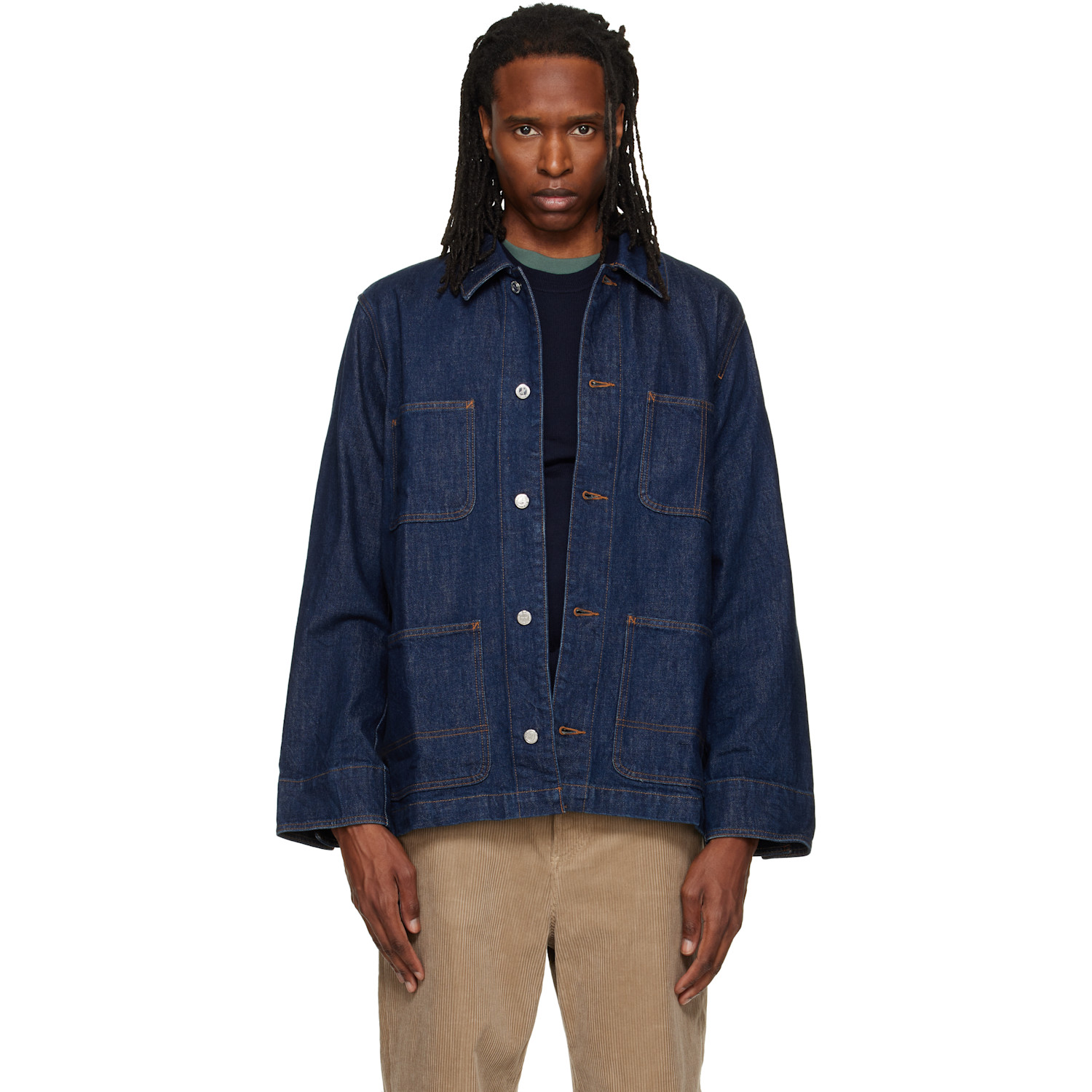 A.P.C. Blue Perec Denim Jacket