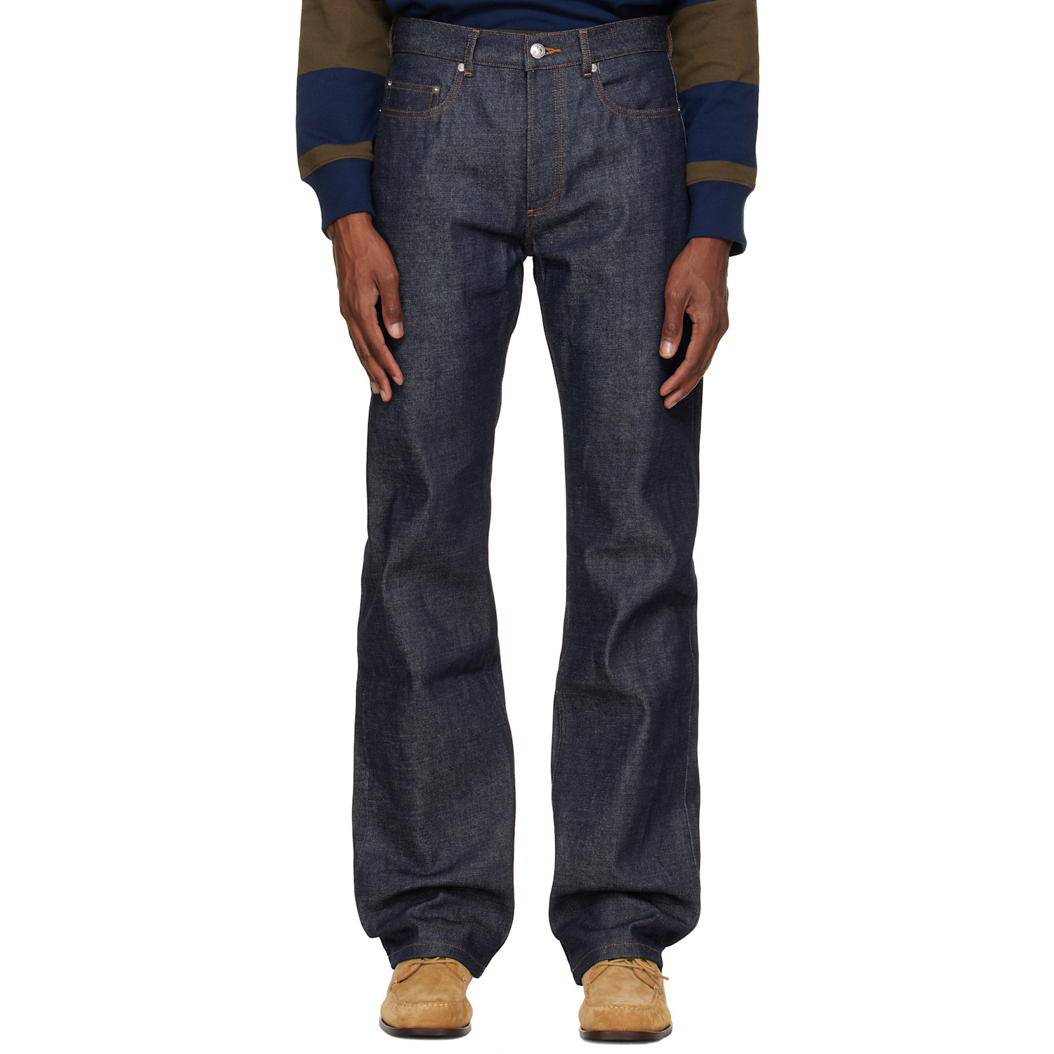 A.P.C. Navy Rescue Jeans