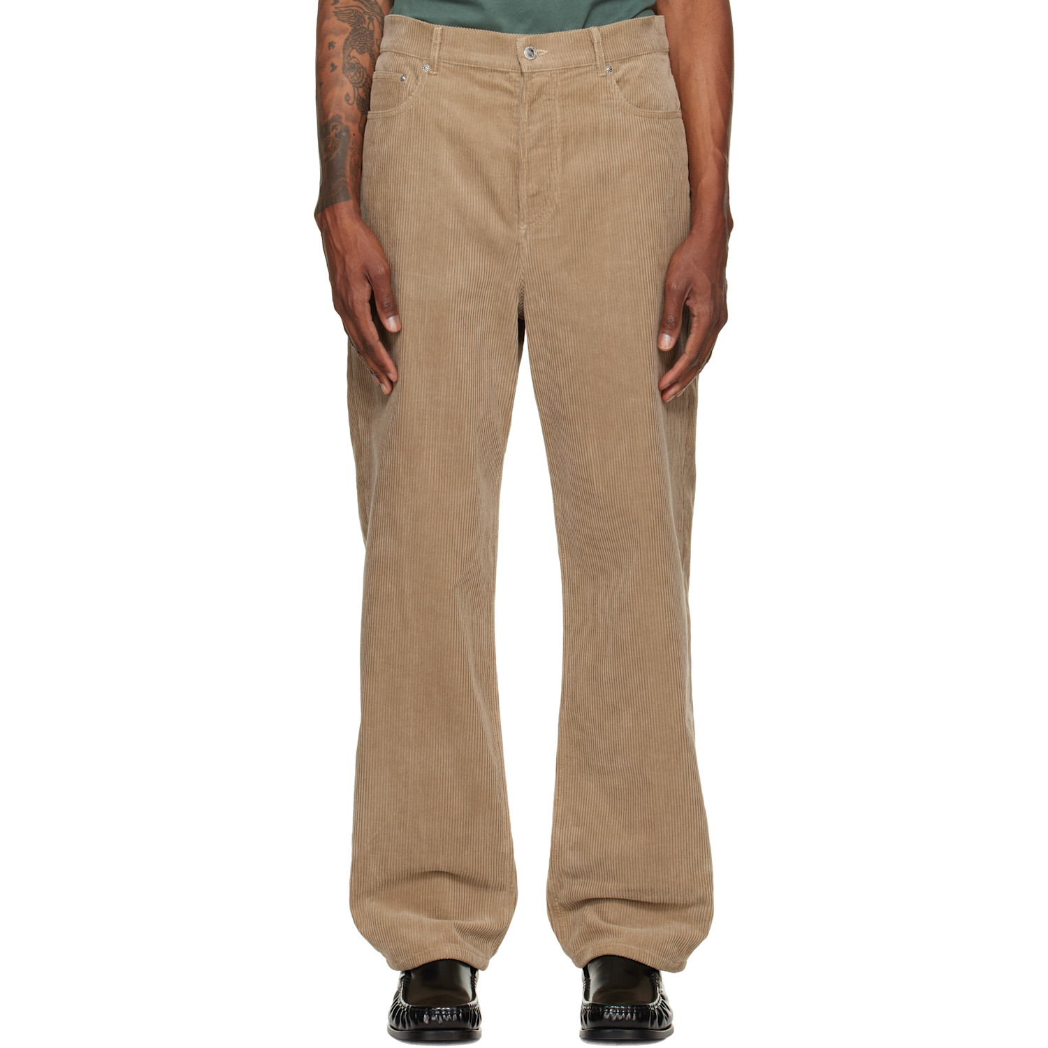 A.P.C. Beige Solal Trousers