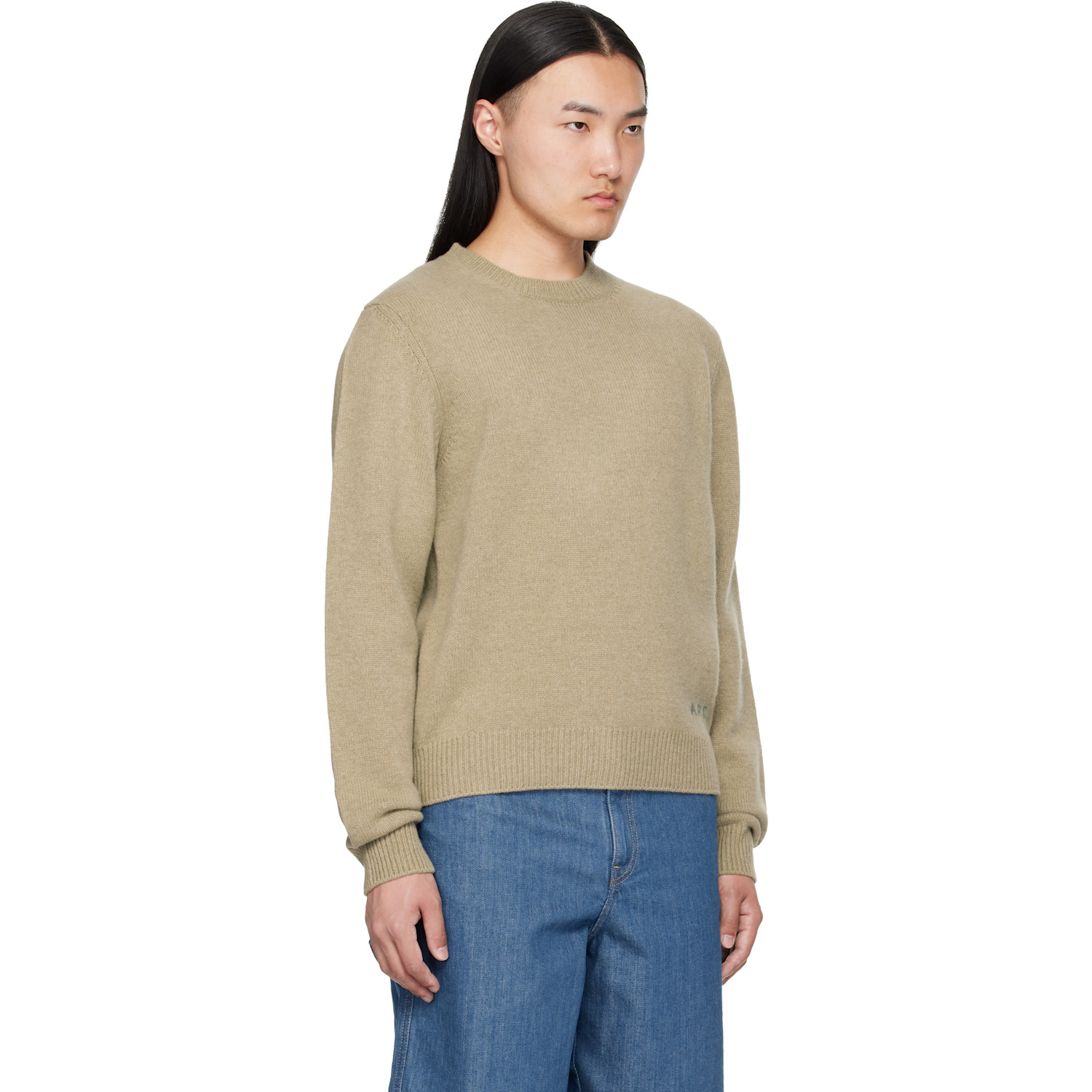  A.p.c. Beige Edmond Sweater 
