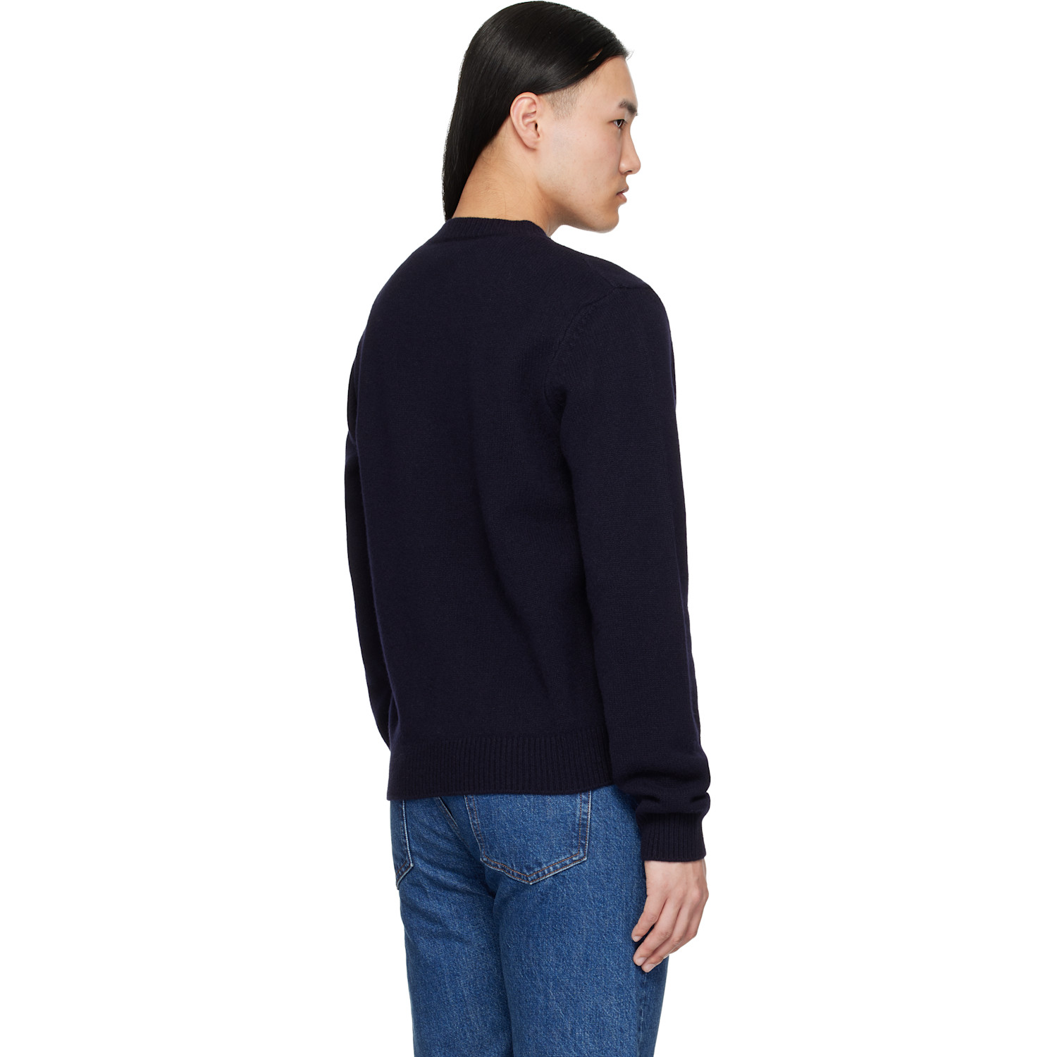  A.p.c. Navy Edmond Sweater 