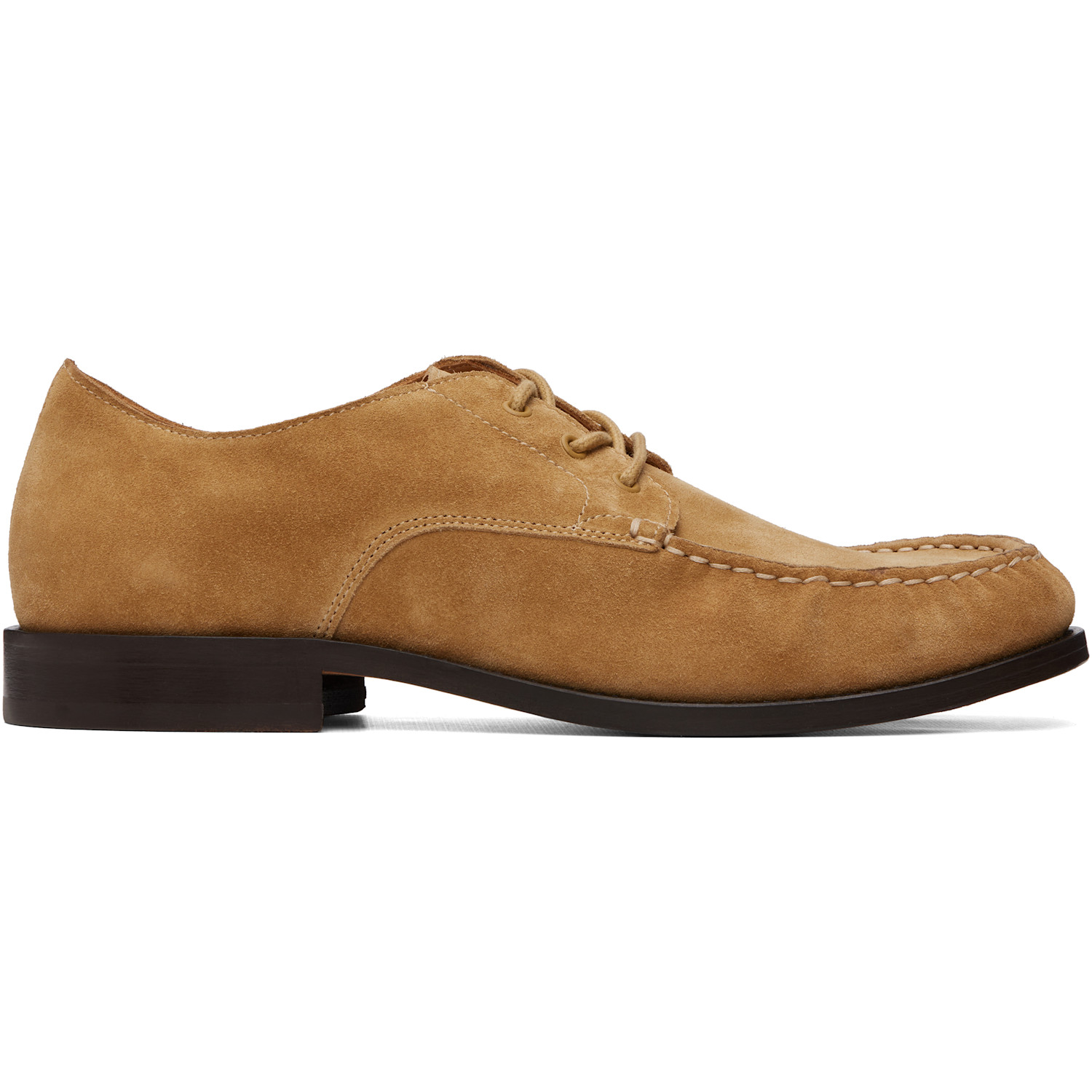 A.P.C. Tan Suede Derbys