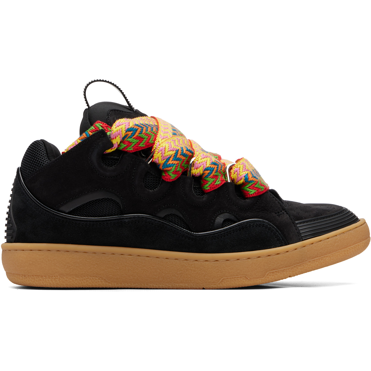 Lanvin Black Curb Sneakers